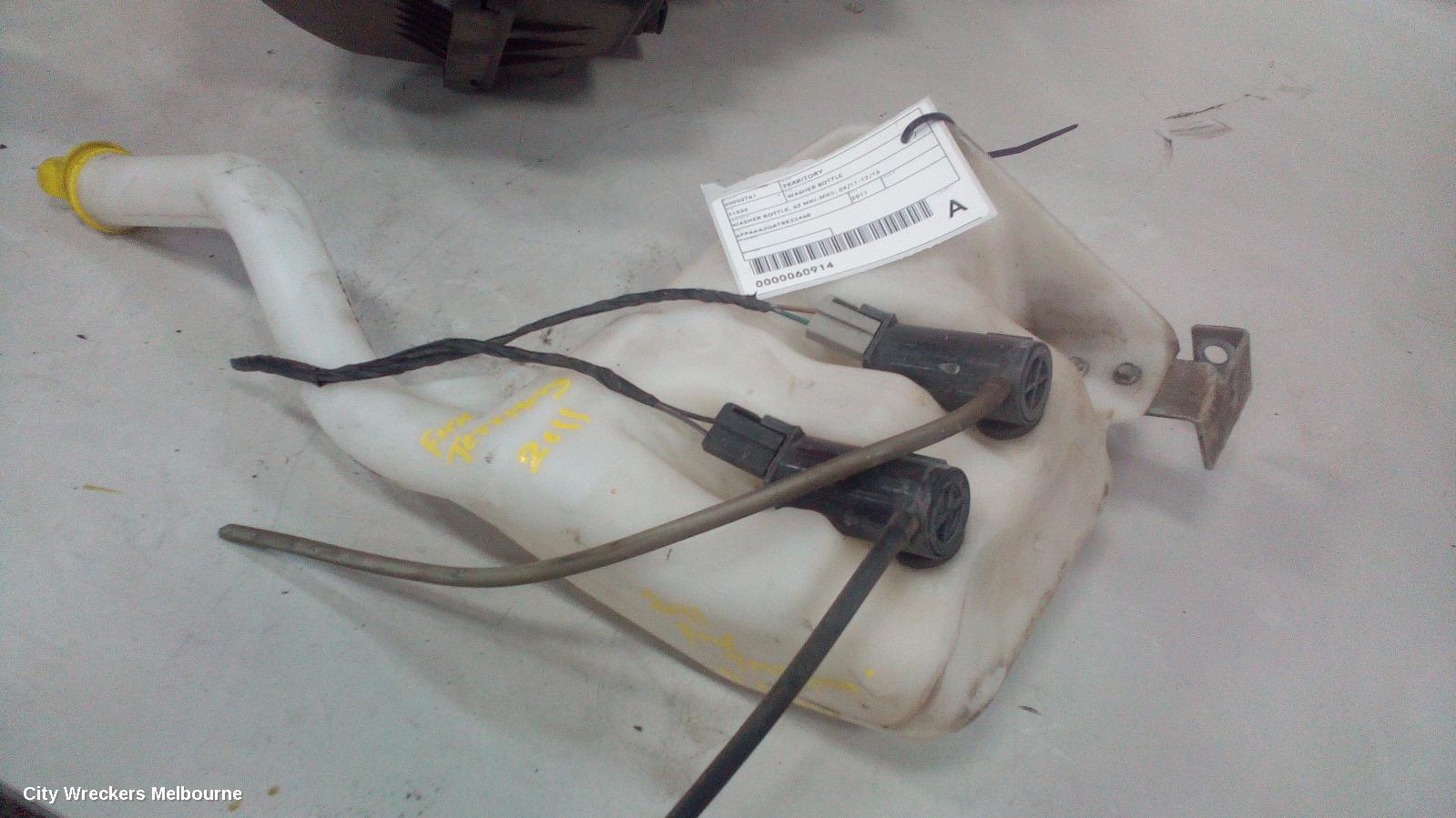 FORD TERRITORY WASHER BOTTLE, WASHER BOTTLE, SZ MKI-MKII, 04/2011 - 12/2016