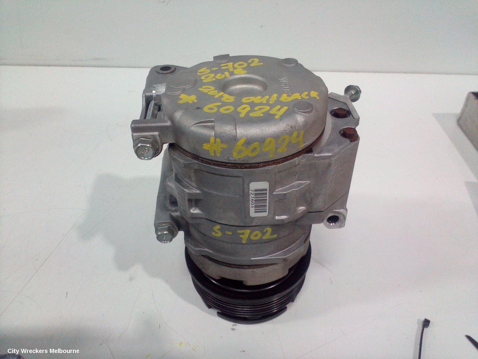 SUBARU OUTBACK A/C COMPRESSOR, 6TH GEN, 2.0, EE20, DIESEL, 08/2014 ONWARDS