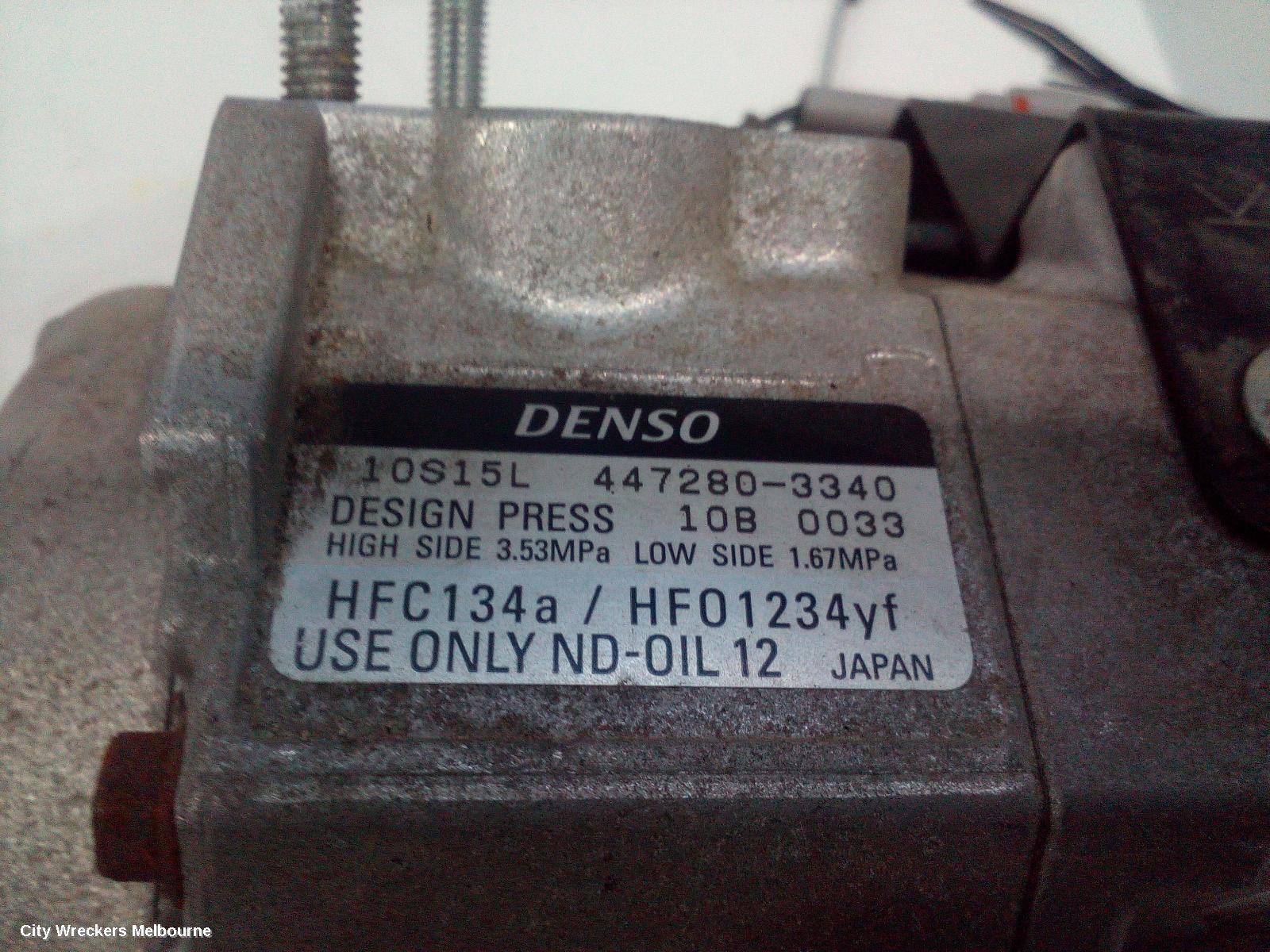 SUBARU OUTBACK A/C COMPRESSOR, 6TH GEN, 2.0, EE20, DIESEL, 08/2014 ONWARDS
