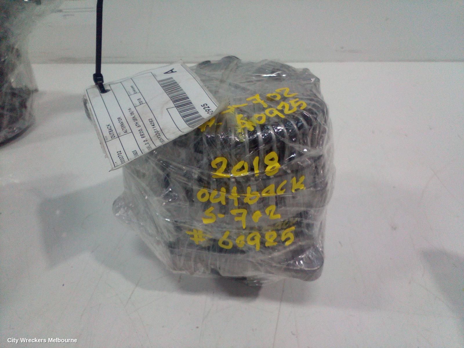 SUBARU OUTBACK ALTERNATOR, DIESEL, 2.0, EE20, 6TH GEN, 08/2014 ONWARDS