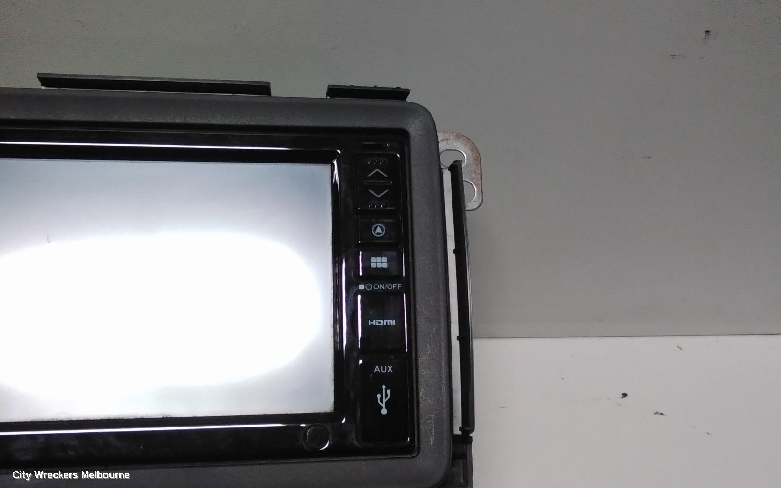 HONDA HRV RADIO/CD/DVD/SAT/TV, 7IN TOUCHSCREEN, W/ SAT NAV TYPE, RU5, 05/2017 ONWARDS