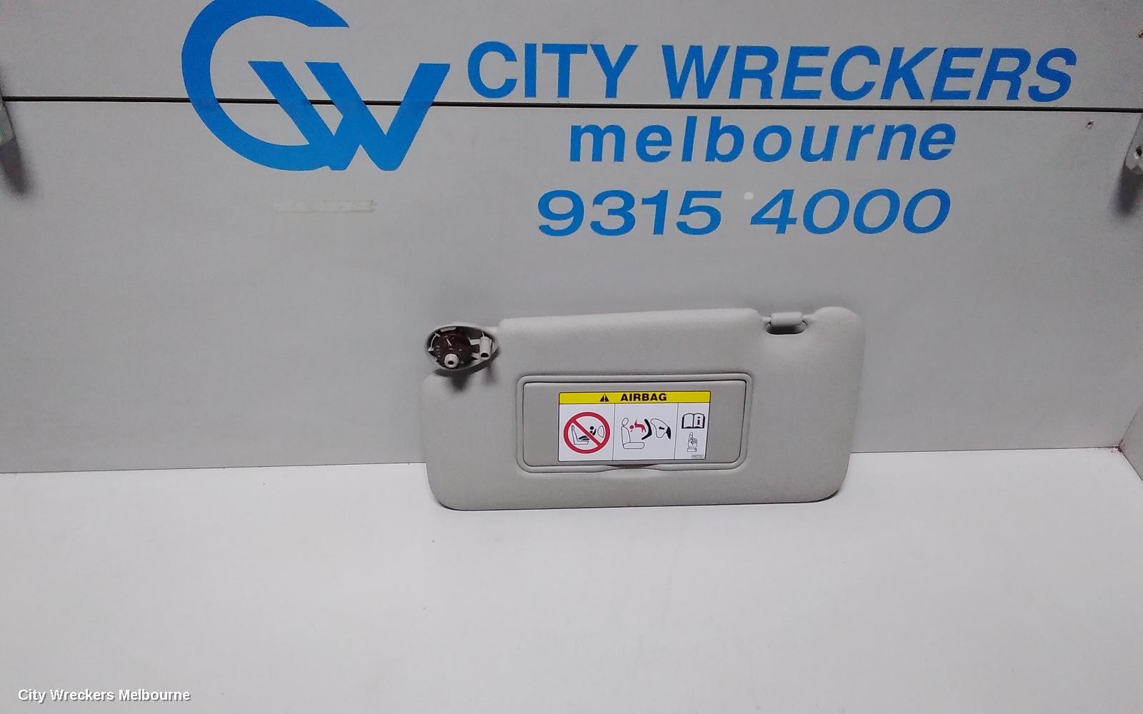 HONDA HRV SUNVISOR, RU5, LH SIDE, 12/2014 ONWARDS