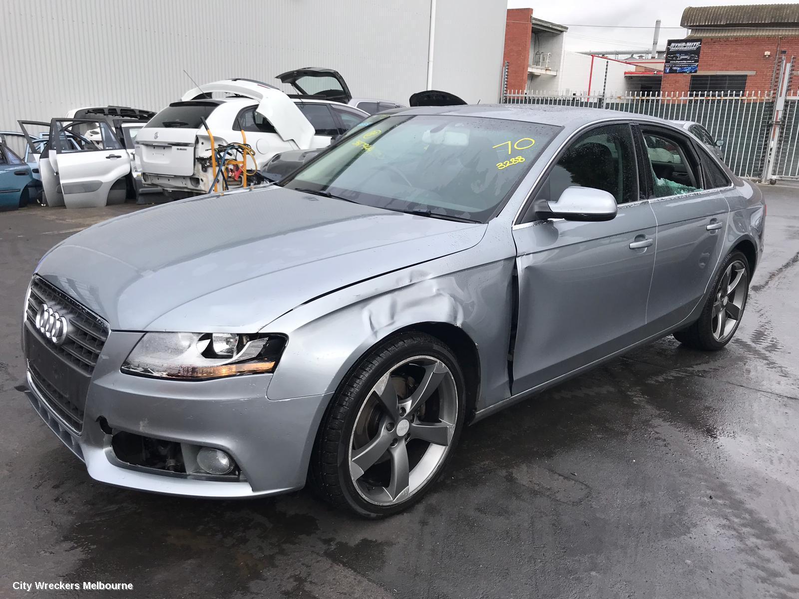 AUDI A4 GRILLE, RADIATOR GRILLE, B8 8K (A4), GREY, 02/2008 - 06/2012