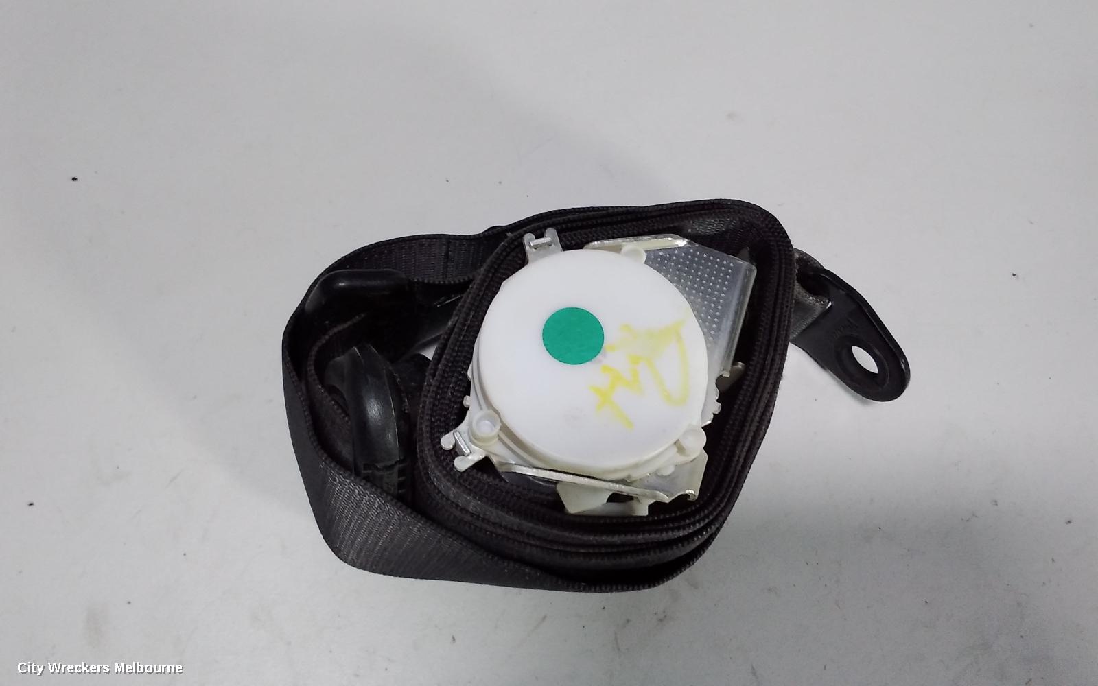 HOLDEN COMMODORE SEATBELT/STALK, RH FRONT, SEAT BELT ONLY, VF, 05/2013 - 12/2017