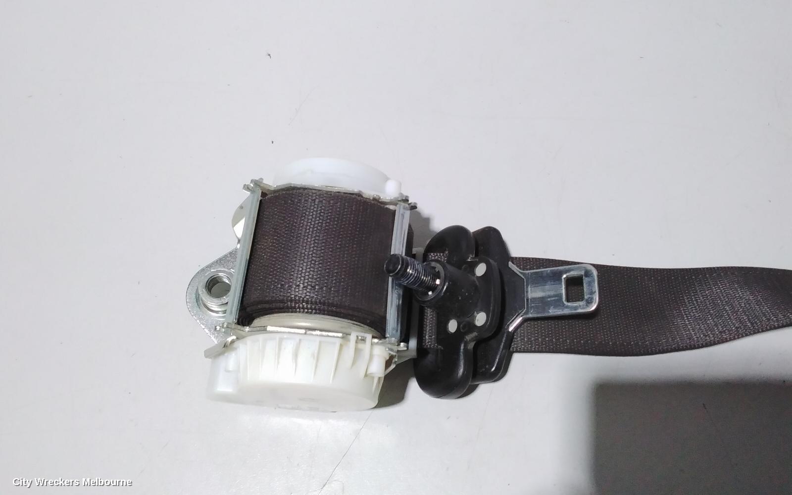 HOLDEN COMMODORE SEATBELT/STALK, RH FRONT, SEAT BELT ONLY, VF, 05/2013 - 12/2017
