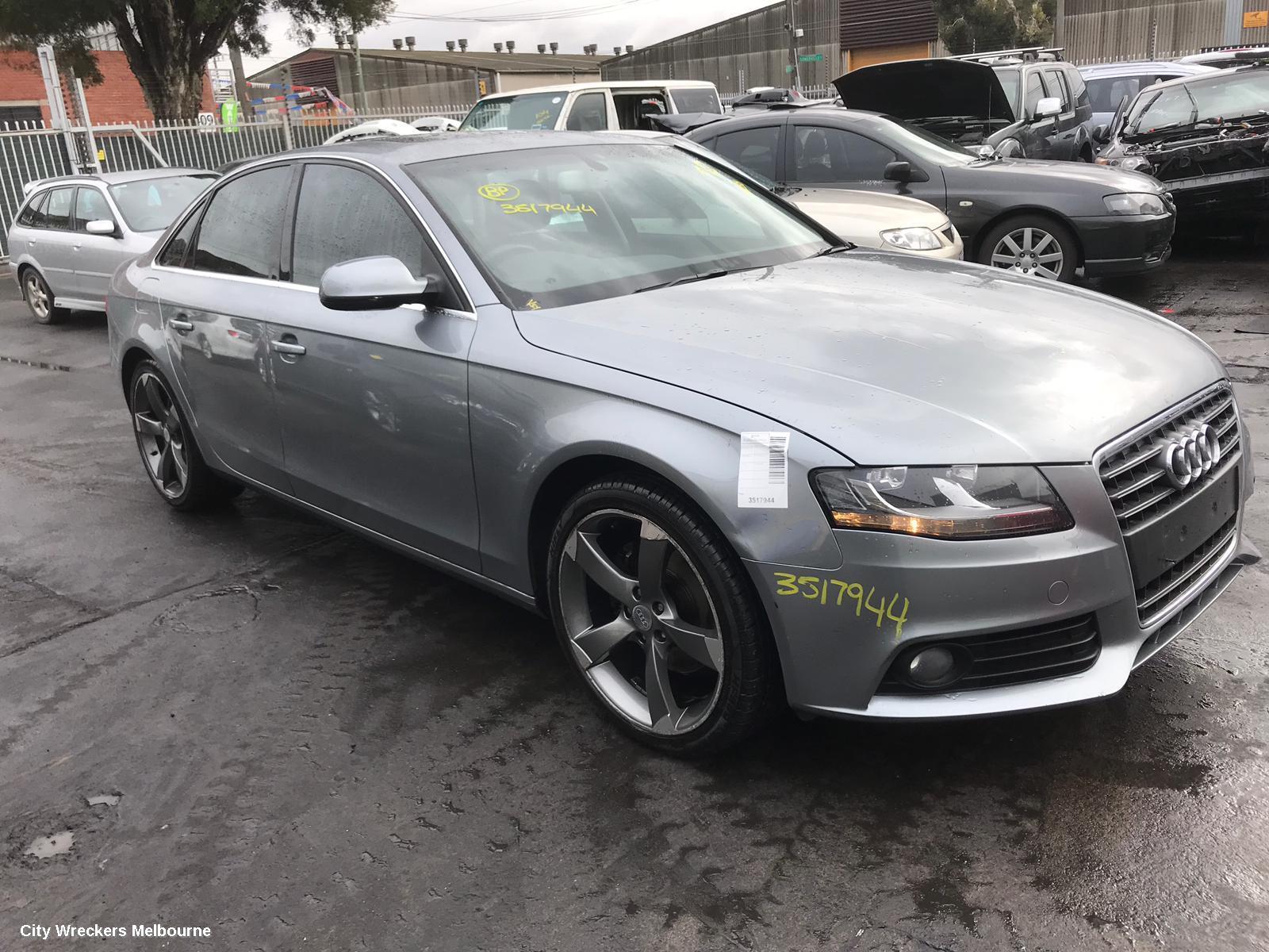AUDI A4 GRILLE, RADIATOR GRILLE, B8 8K (A4), GREY, 02/2008 - 06/2012
