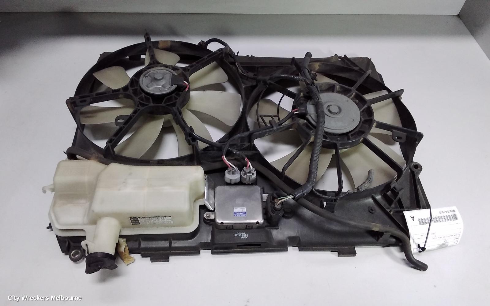 LEXUS RX SERIES FAN, 3.5, 2GR, GSU3#, RX350, 03/2006 - 11/2008