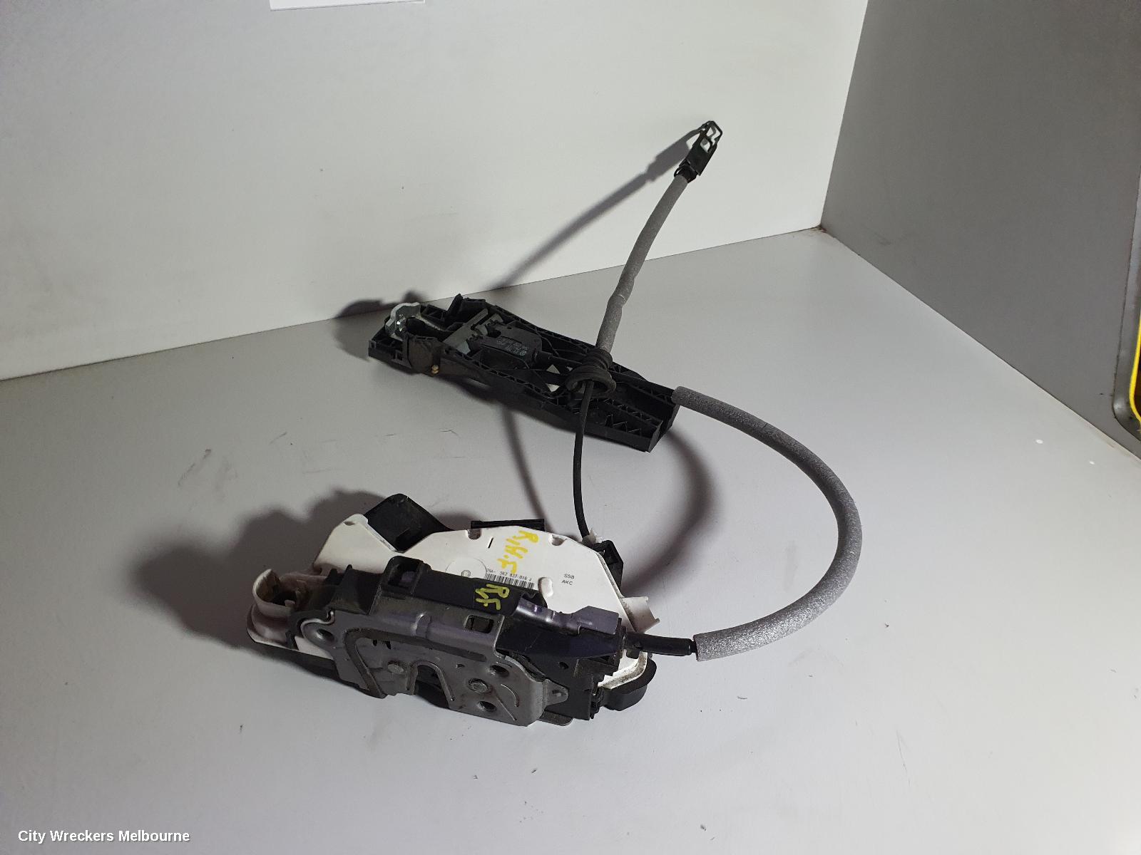 VOLKSWAGEN POLO DOOR/BOOT/GATE LOCK, RIGHT FRONT DOOR LOCK, P/N 5K2837016J, 6R, 05/2010 - 09/2017