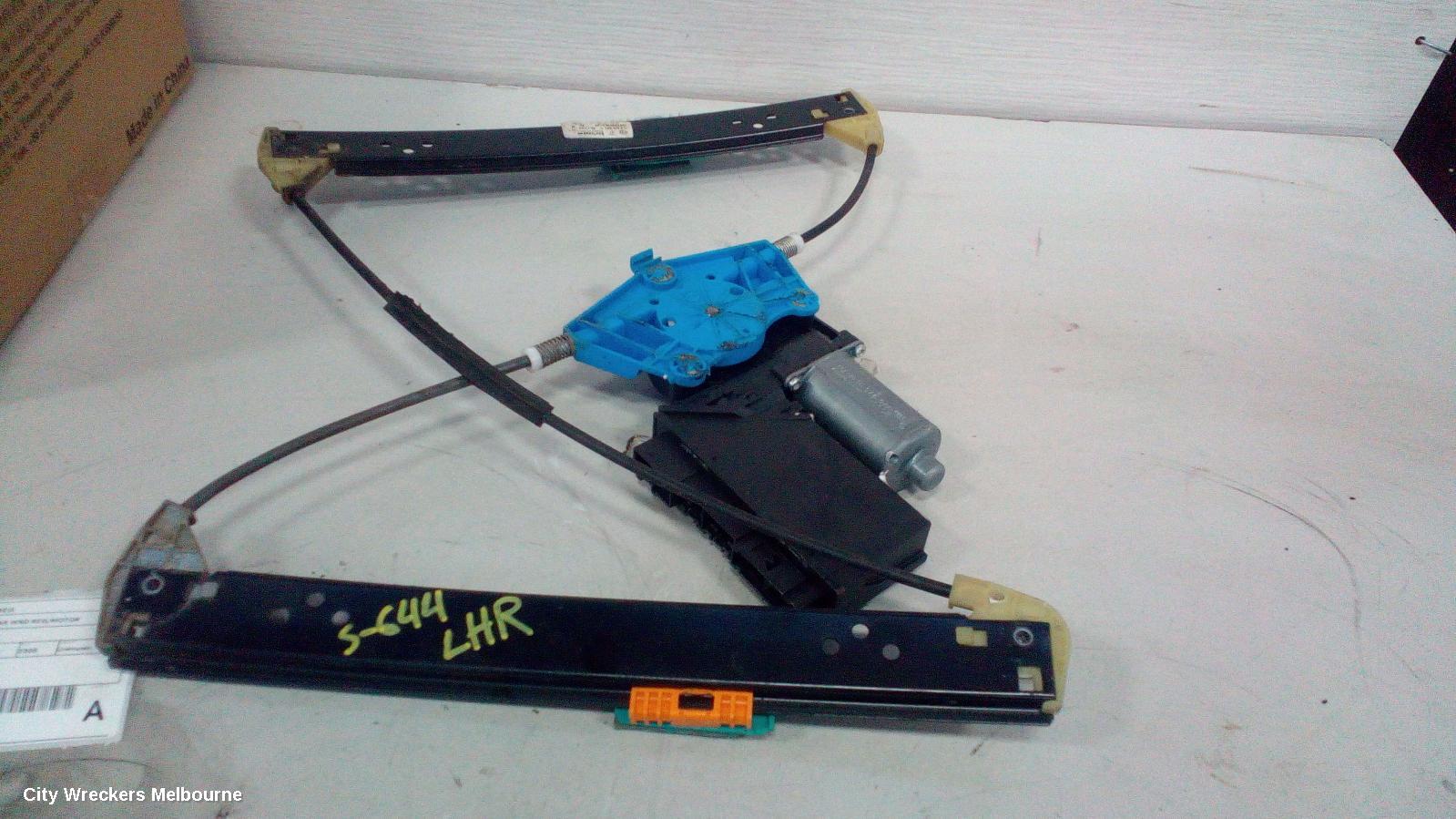 VOLKSWAGEN TOUAREG LEFT REAR WND REG/MOTOR, 7L, 09/2003 - 12/2010