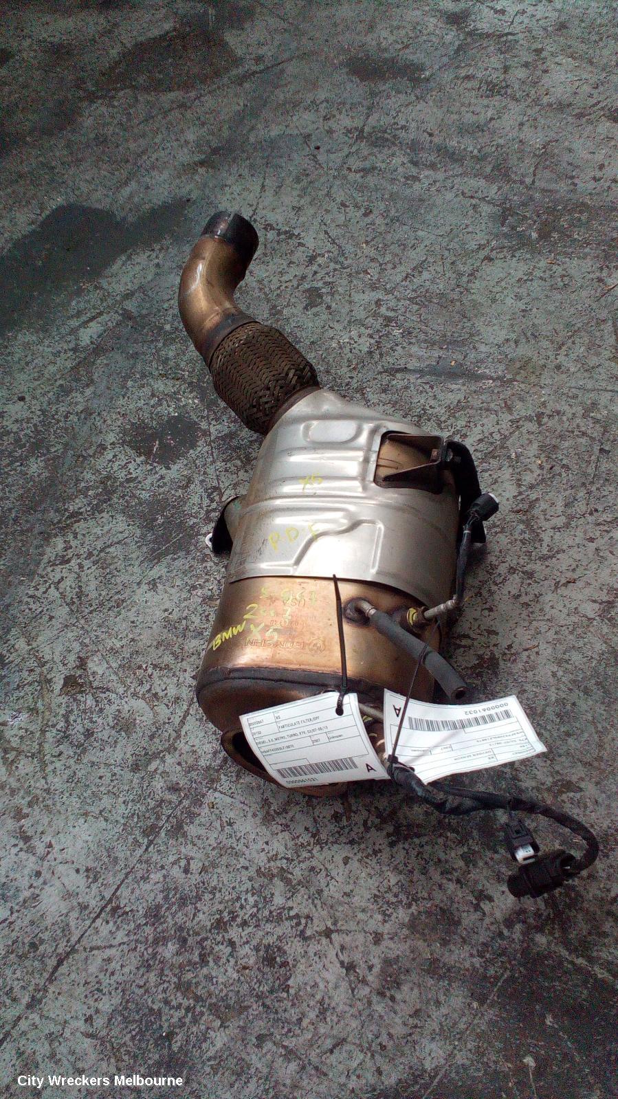 BMW X5 PARTICULATE FILTER/DPF, DIESEL, 3.0, M57N2, TURBO, E70, 03/2007 - 05/2010