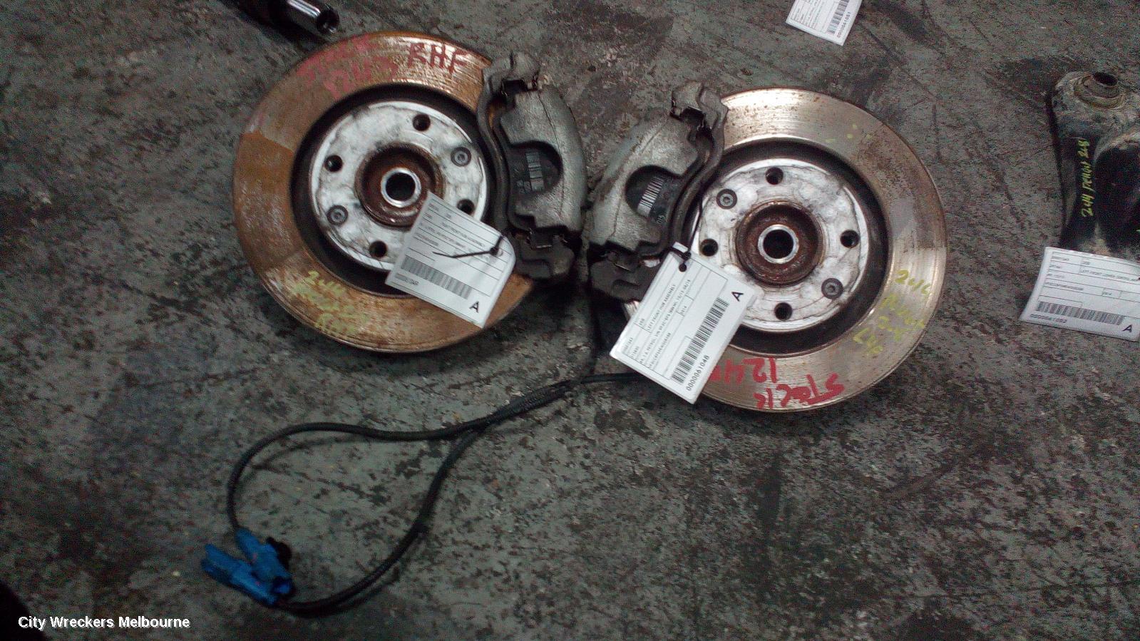PEUGEOT 208 LEFT FRONT HUB ASSEMBLY, A9, 1.6, PETROL, VIN VF3C*5FS (88KW), 10/2012 - 05/2015