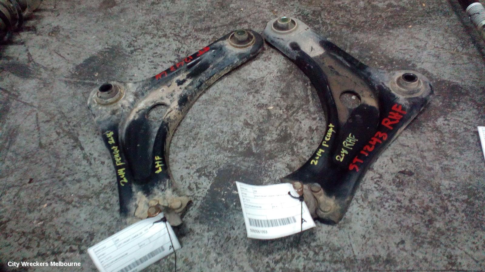 PEUGEOT 208 RIGHT FRONT LOWER CONTROL ARM, A9, 10/2012 ONWARDS