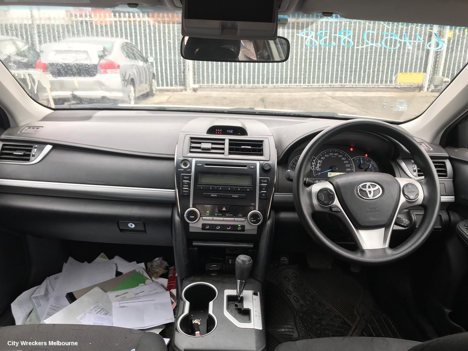TOYOTA CAMRY SUNVISOR, ASV50/AVV50, RH SIDE, NON LAMP TYPE, 12/2011 - 10/2017