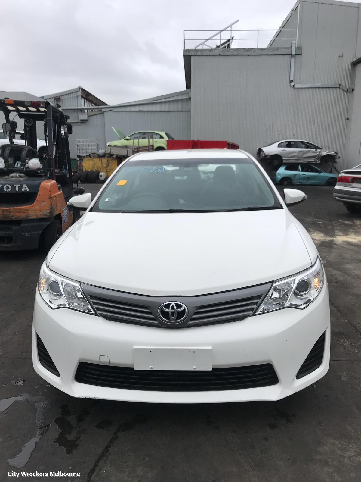 TOYOTA CAMRY SUNVISOR, ASV50/AVV50, RH SIDE, NON LAMP TYPE, 12/2011 - 10/2017