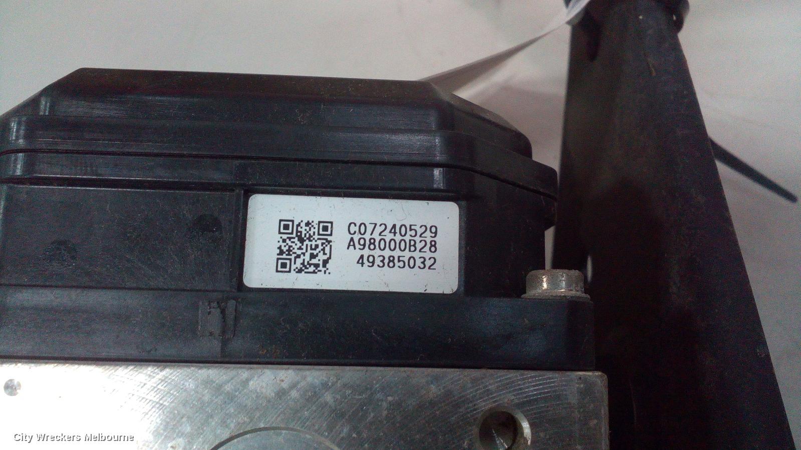 NISSAN TIIDA ABS PUMP/MODULATOR, C11, P/N 0265252194, 09/2004 - 01/2013