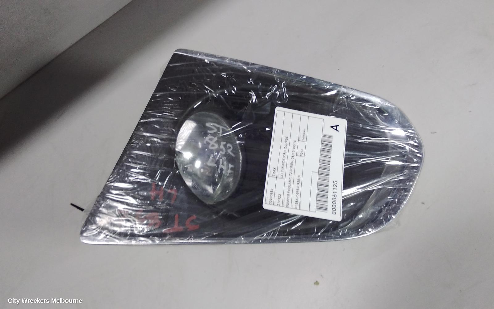HOLDEN TRAX LEFT INDICATOR/FOG/SIDE, BUMPER FOGLAMP, TJ SERIES, 08/2013 - 09/2016