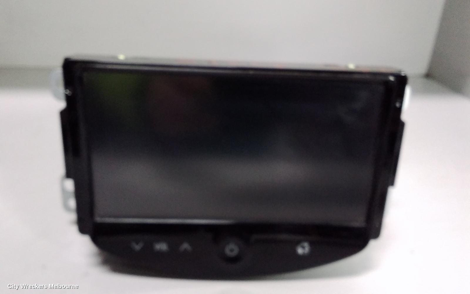 HOLDEN TRAX RADIO/CD/DVD/SAT/TV, TOUCH SCREEN UNIT, TJ SERIES, 08/2013 - 09/2016