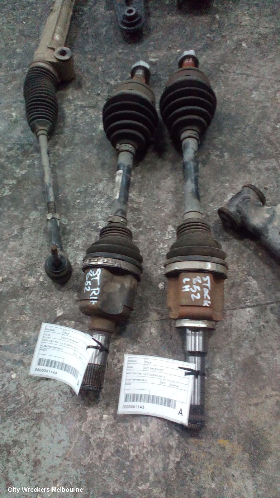 HOLDEN TRAX RIGHT DRIVESHAFT, AUTO T/M TYPE, 1.8, TJ SERIES, 08/2013 ONWARDS