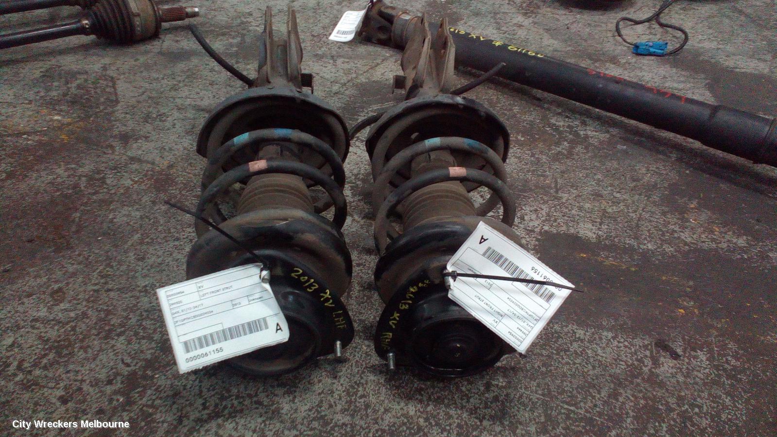 SUBARU XV LEFT FRONT STRUT, G4X, 08/2011 - 04/2017