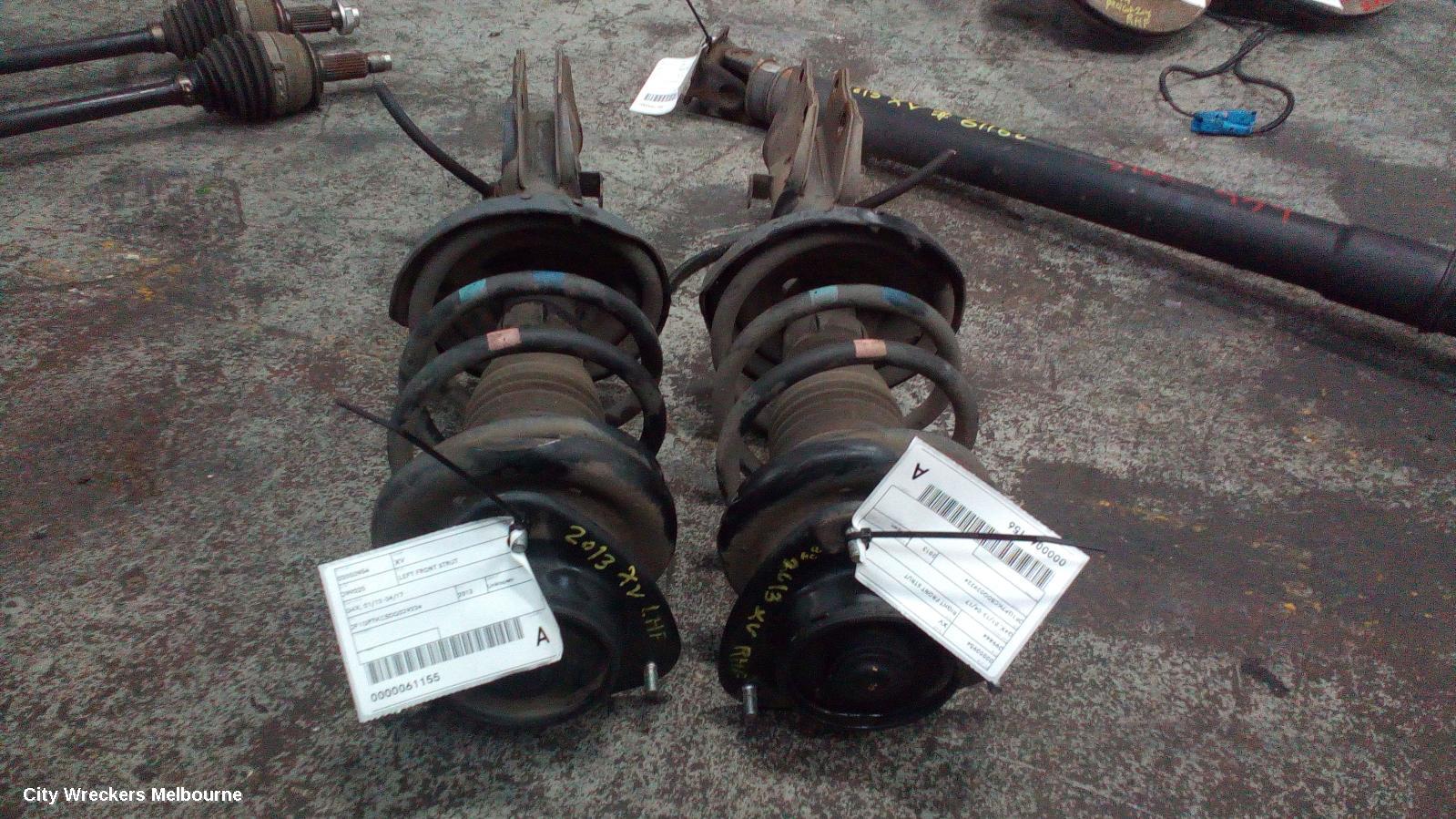SUBARU XV RIGHT FRONT STRUT, G4X, 08/2011 - 04/2017