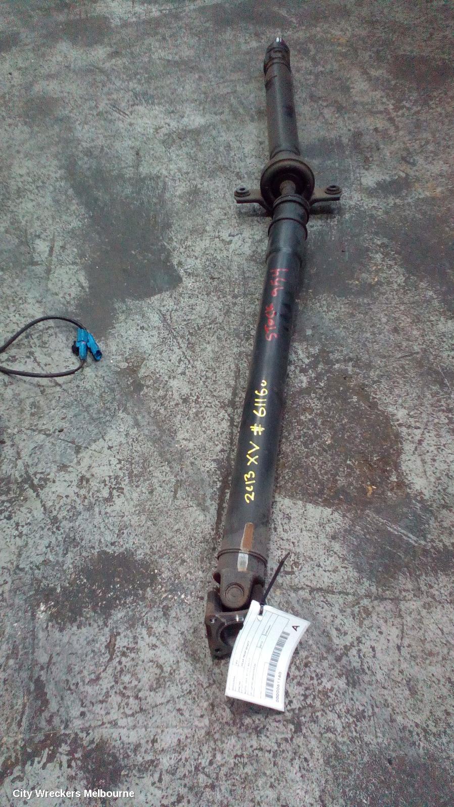 SUBARU XV REAR DRIVE SHAFT, AUTO, G4X, 08/2011 - 04/2017