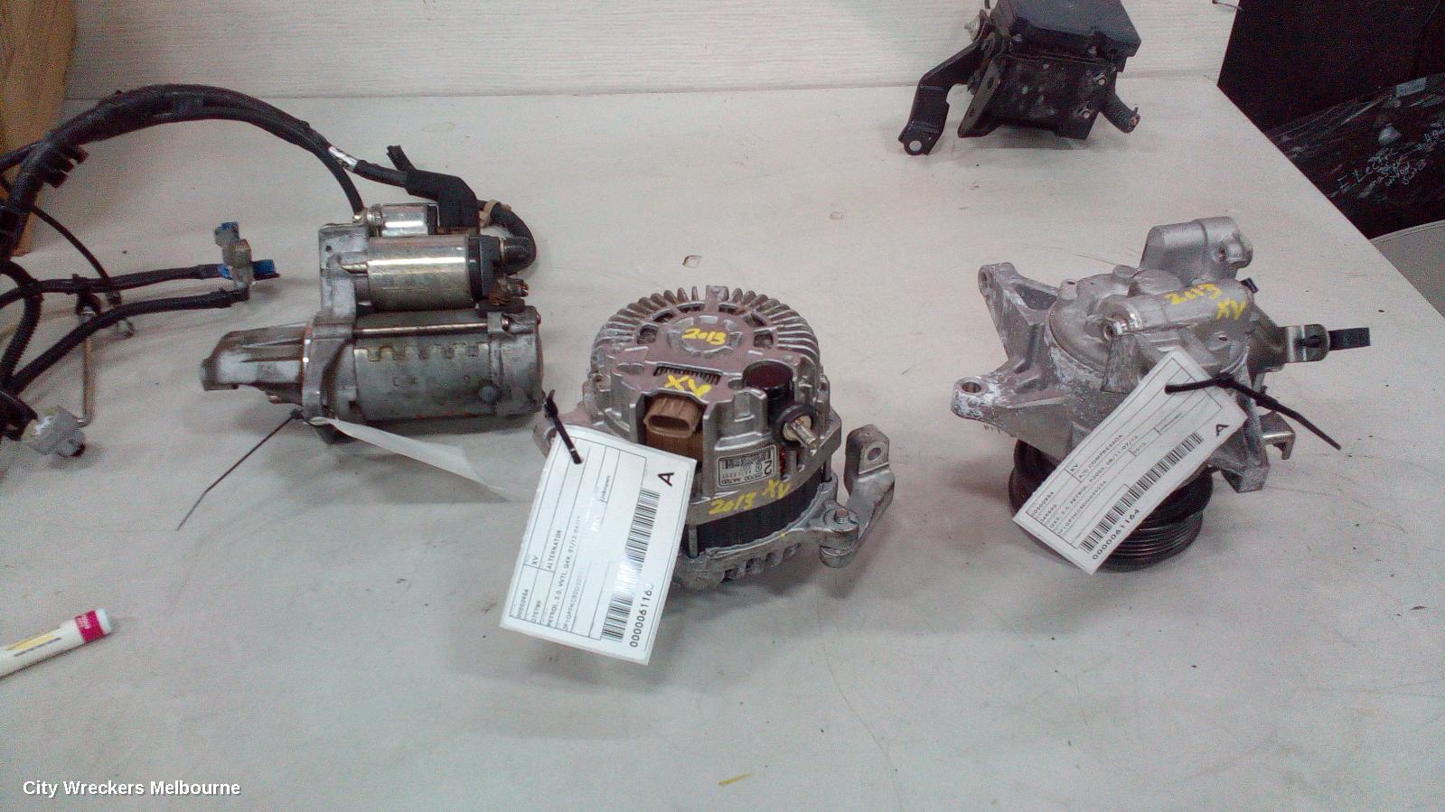 SUBARU XV ALTERNATOR, PETROL, 2.0, VVTL, G4X, 08/2011 - 04/2017