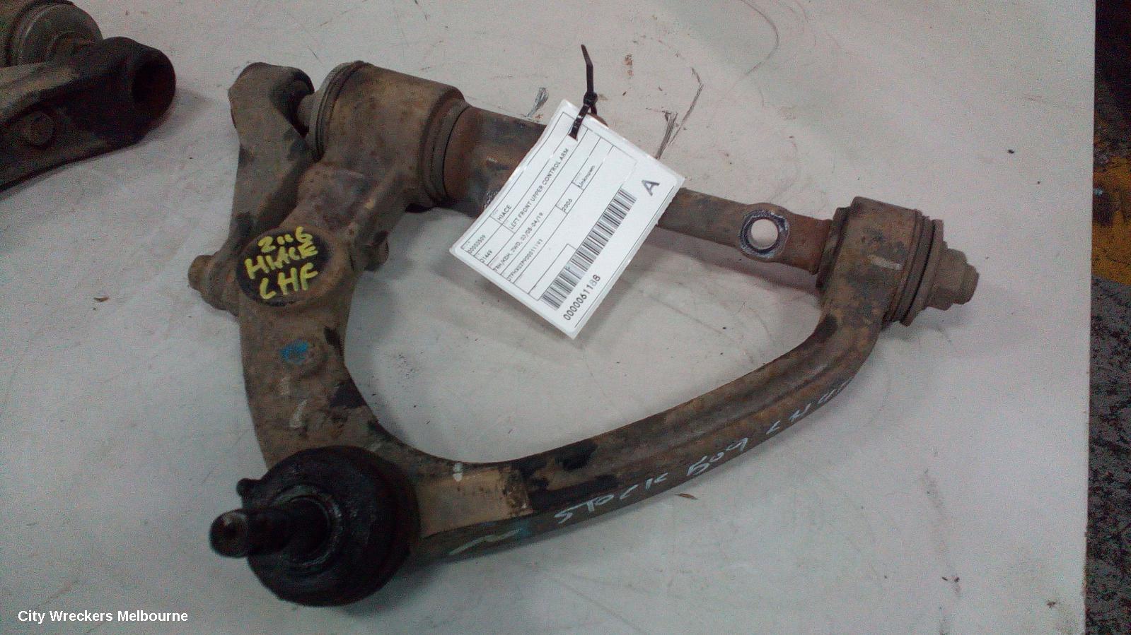 TOYOTA HIACE LEFT FRONT UPPER CONTROL ARM, TRH/KDH, 2WD, 03/2005 - 04/2019