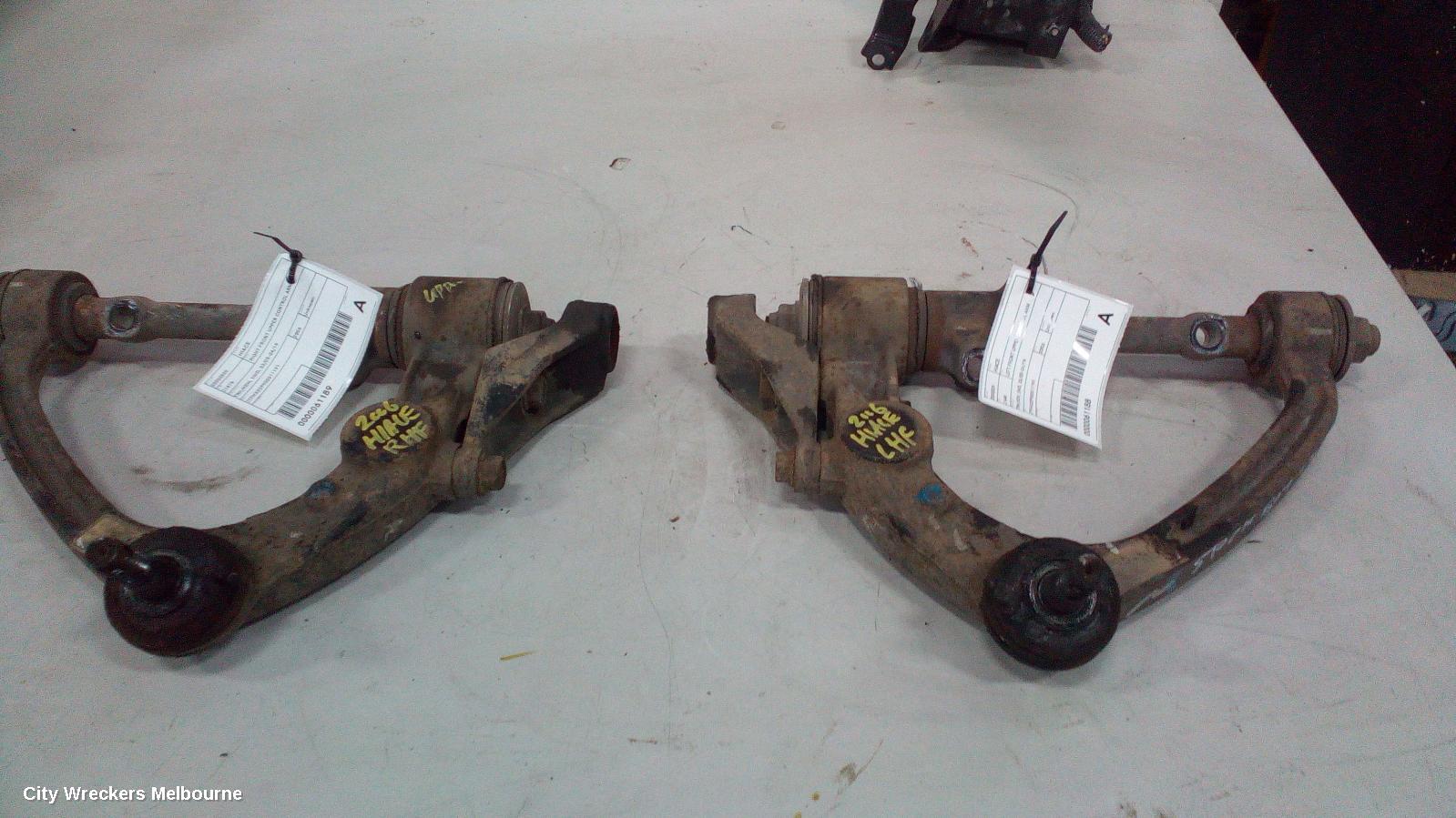 TOYOTA HIACE LEFT FRONT UPPER CONTROL ARM, TRH/KDH, 2WD, 03/2005 - 04/2019