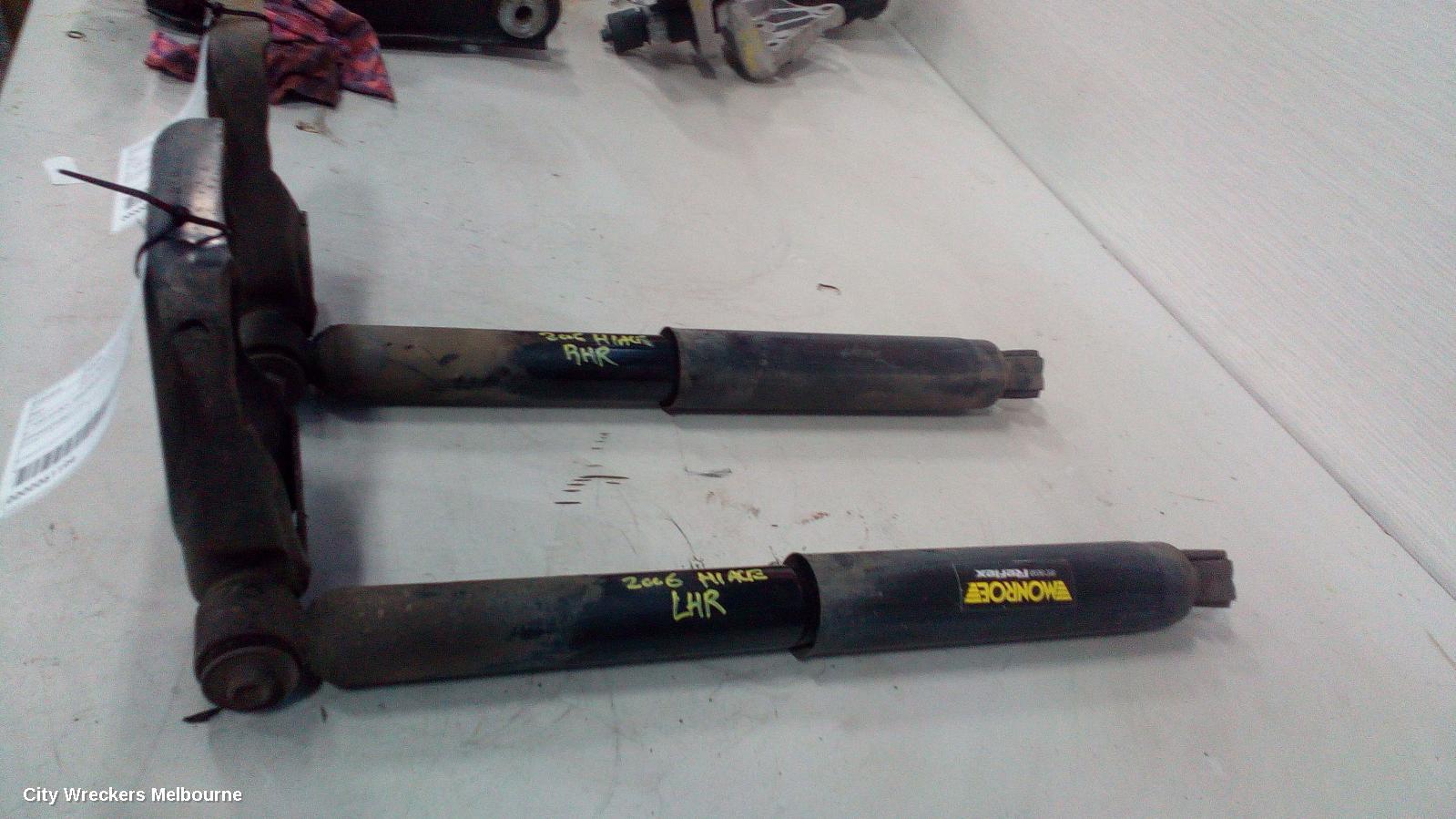 TOYOTA HIACE RIGHT REAR STRUT, ***USE SHOCK ABSORBER PART TYPE***