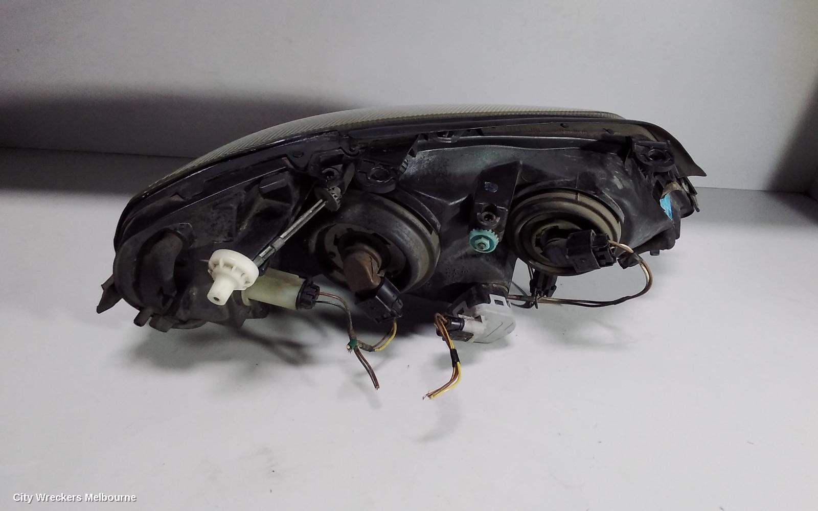 HOLDEN ASTRA LEFT HEADLAMP, TS, BLACK, INSERT TYPE, 09/1998 - 10/2006