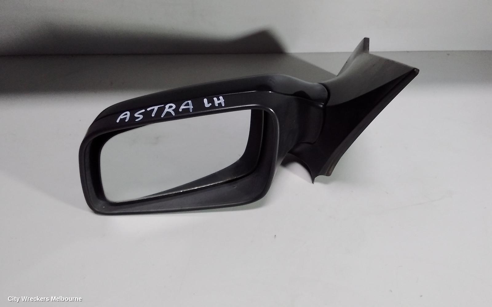 HOLDEN ASTRA LEFT DOOR MIRROR, TS, POWER, CABRIO, 12/2001 - 10/2006