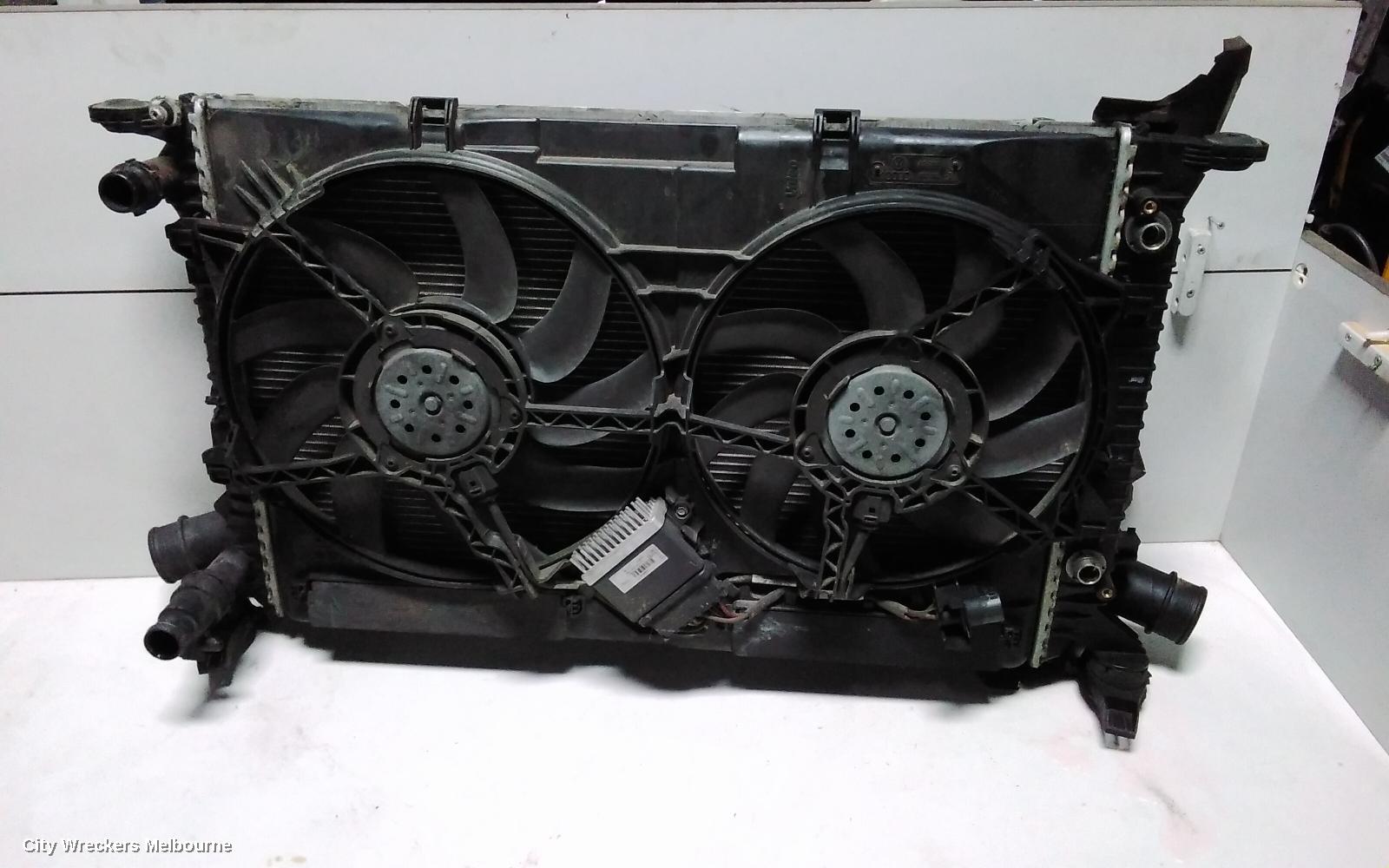 AUDI Q5 RADIATOR, AUTO, 2.0, DIESEL, 8R, CAHA/CGLB CODE, 03/2009 - 10/2012