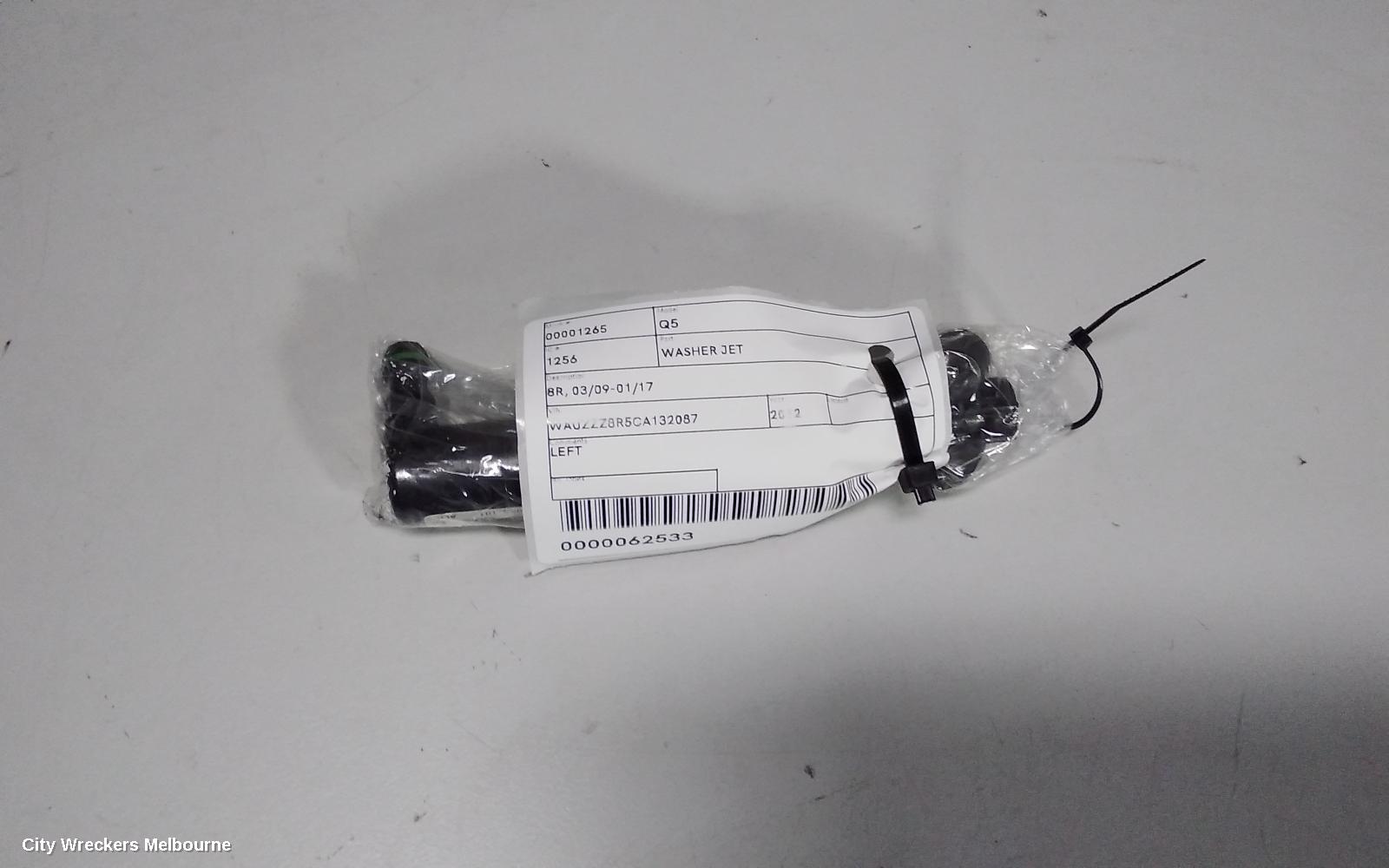 AUDI Q5 WASHER JET, 8R, 12/2008 - 01/2017