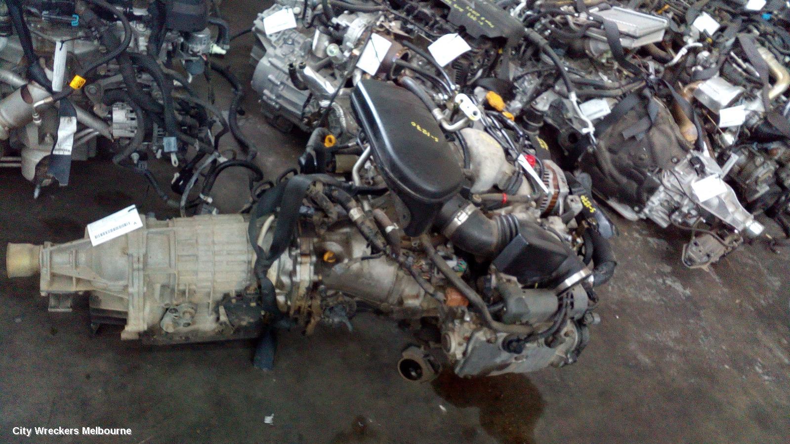 SUBARU OUTBACK TRANS/GEARBOX, AUTO, PETROL, 2.5, EJ25, 4SPD, NON TURBO, TZ1B7LFCBA, 4TH GEN, 09/2003 - 08/2009