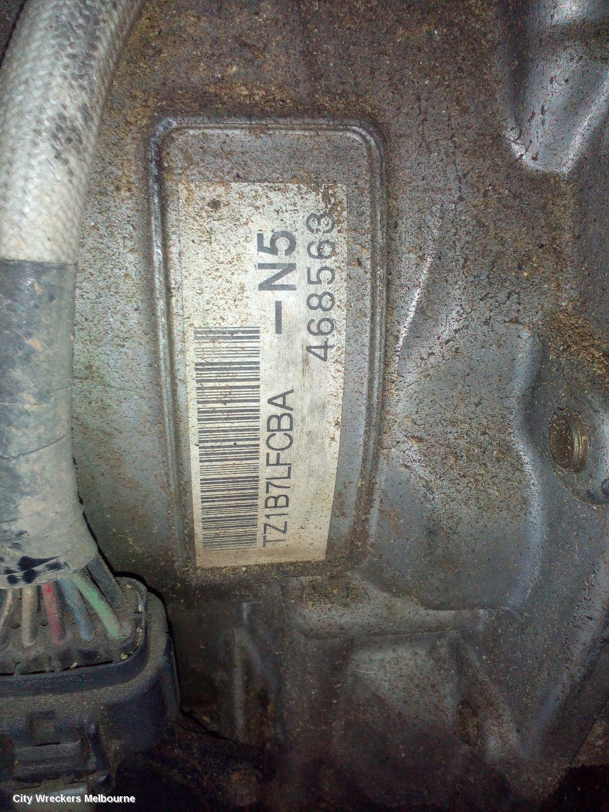 SUBARU OUTBACK TRANS/GEARBOX, AUTO, PETROL, 2.5, EJ25, 4SPD, NON TURBO, TZ1B7LFCBA, 4TH GEN, 09/2003 - 08/2009