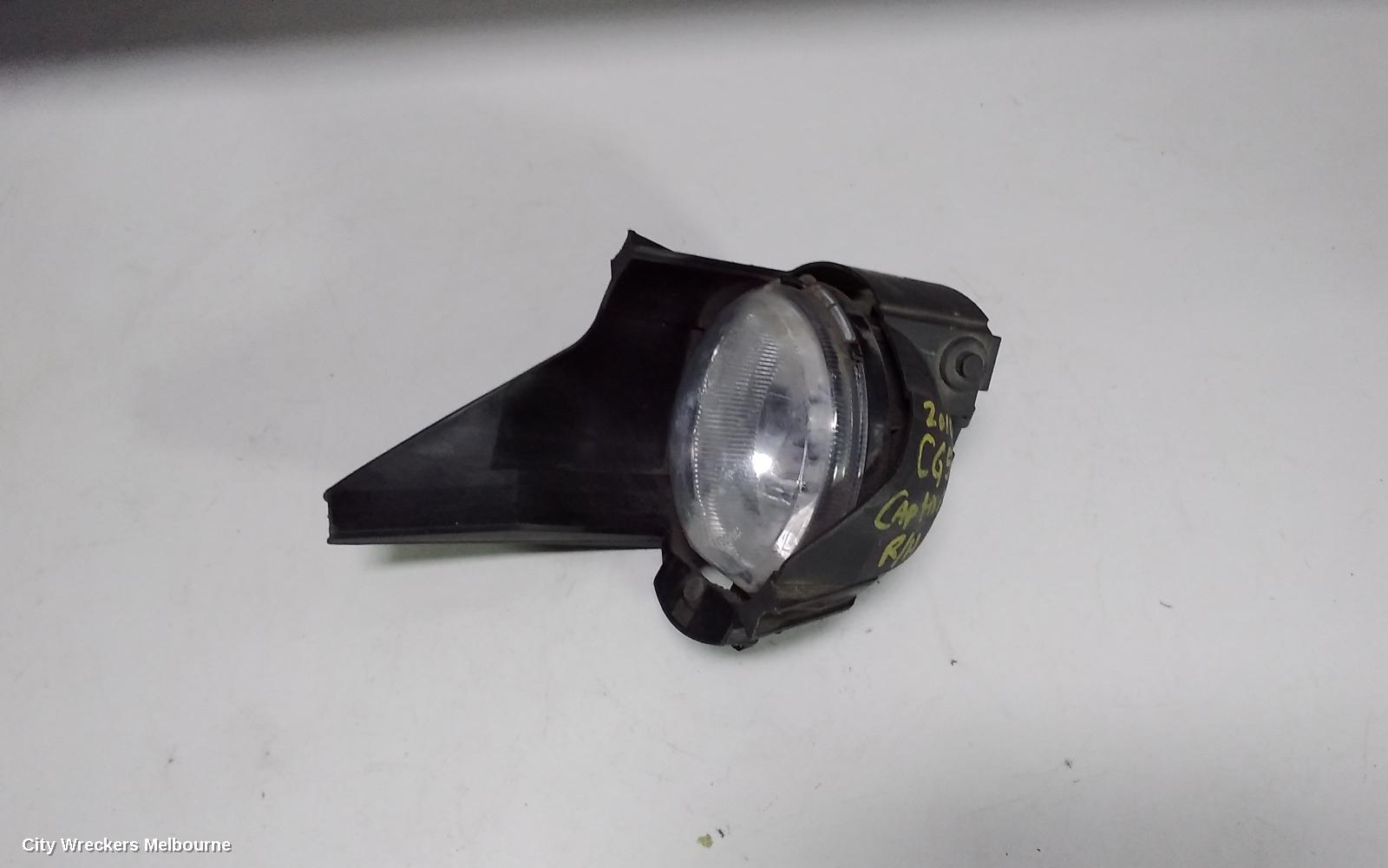 HOLDEN CAPTIVA RIGHT INDICATOR/FOG/SIDE, BUMPER FOGLAMP, MAXX/CAPTIVA 5 (4TH VIN = D), CG, 09/2006 - 02/2011