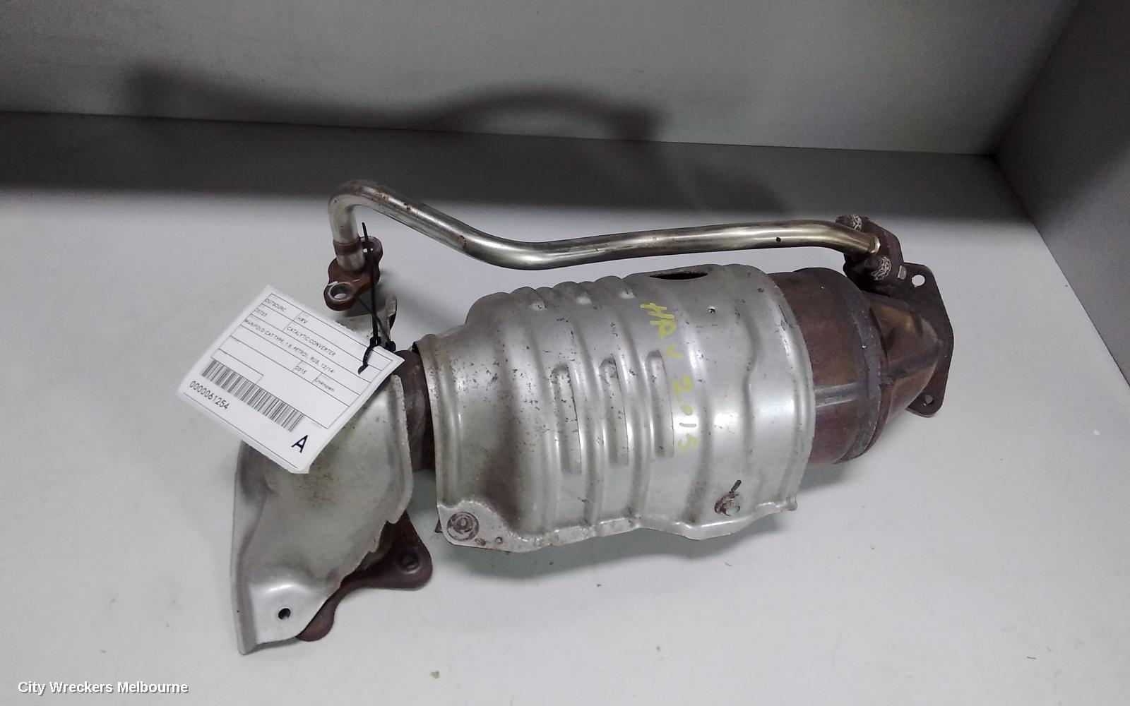 HONDA HRV CATALYTIC CONVERTER, MANIFOLD-CAT TYPE, 1.8, PETROL, RU5, 12/2014 ONWARDS
