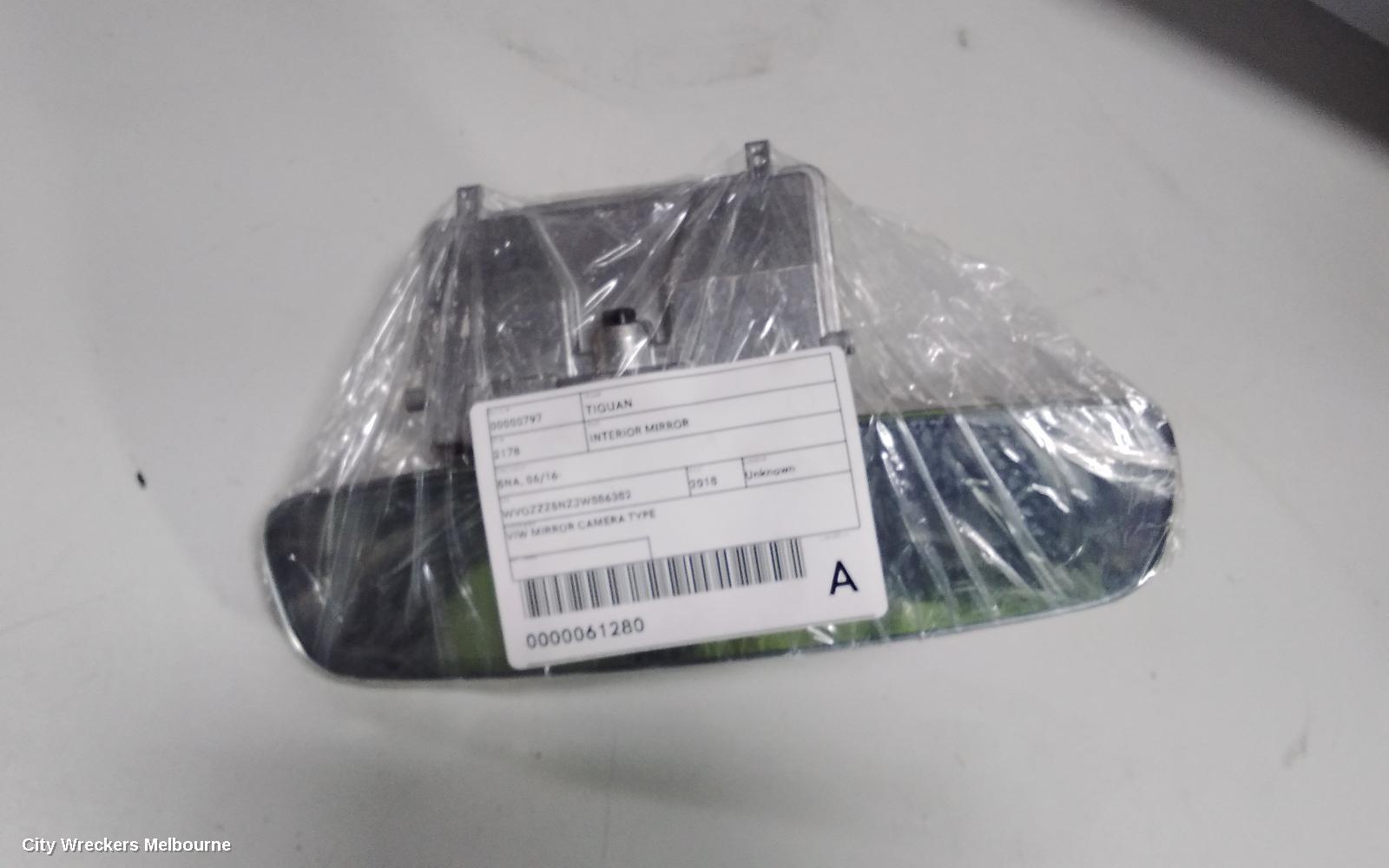 VOLKSWAGEN TIGUAN INTERIOR MIRROR, 5NA, 06/2016 - 02/2024