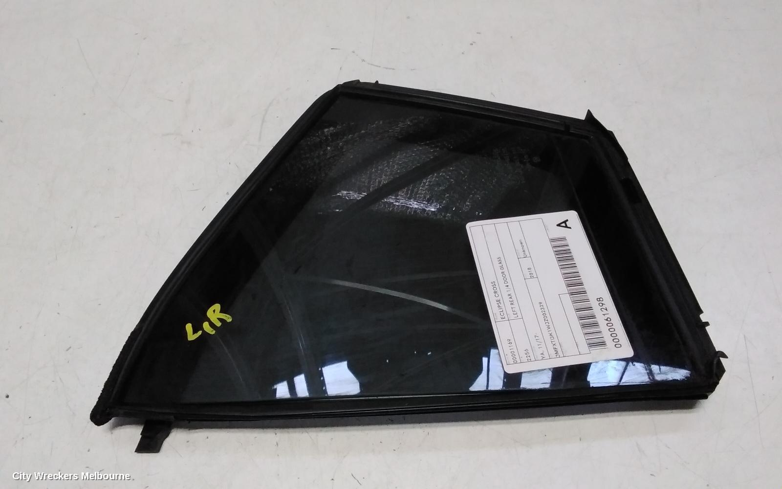MITSUBISHI ECLIPSE CROSS LEFT REAR 1/4 DOOR GLASS, GEN 1, 11/2017 ONWARDS