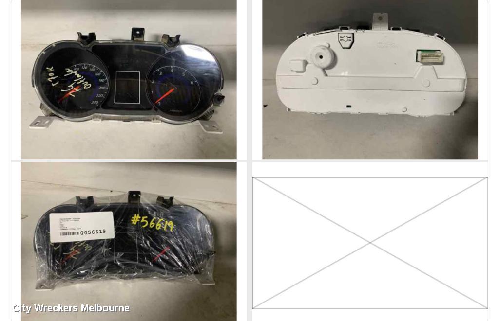 MITSUBISHI OUTLANDER INSTRUMENT CLUSTER, ZG, 11/2006 - 09/2009