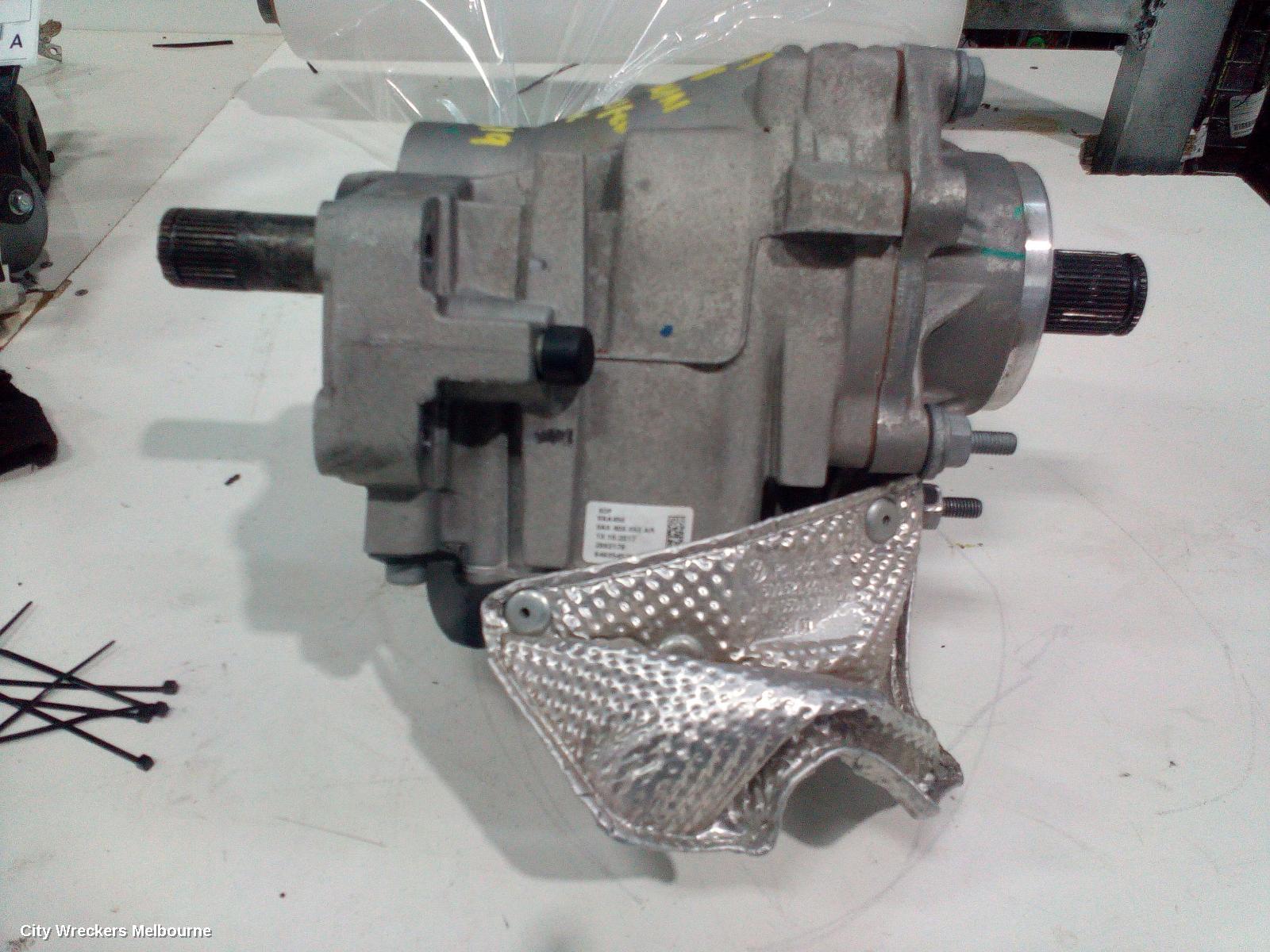 VOLKSWAGEN TIGUAN TRANSFER CASE, AUTO, PETROL, 2.0, DQ500, 7 SPEED, 5NA, 06/2016 ONWARDS
