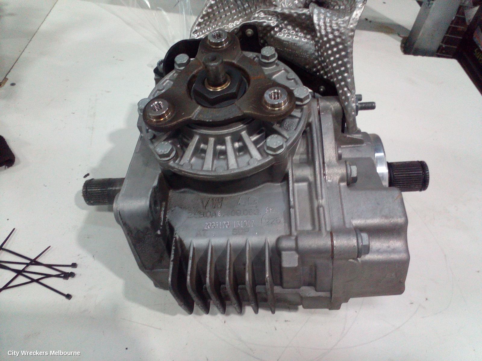 VOLKSWAGEN TIGUAN TRANSFER CASE, AUTO, PETROL, 2.0, DQ500, 7 SPEED, 5NA, 06/2016 ONWARDS