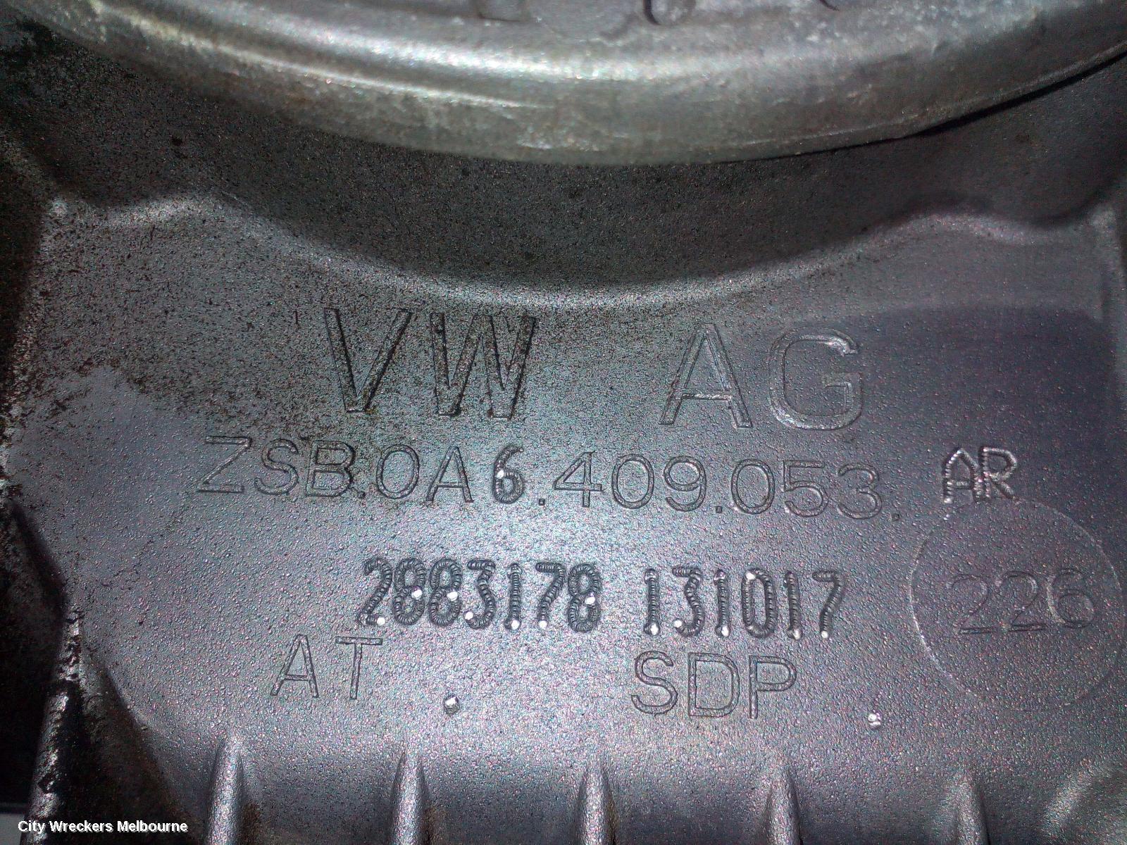 VOLKSWAGEN TIGUAN TRANSFER CASE, AUTO, PETROL, 2.0, DQ500, 7 SPEED, 5NA, 06/2016 ONWARDS