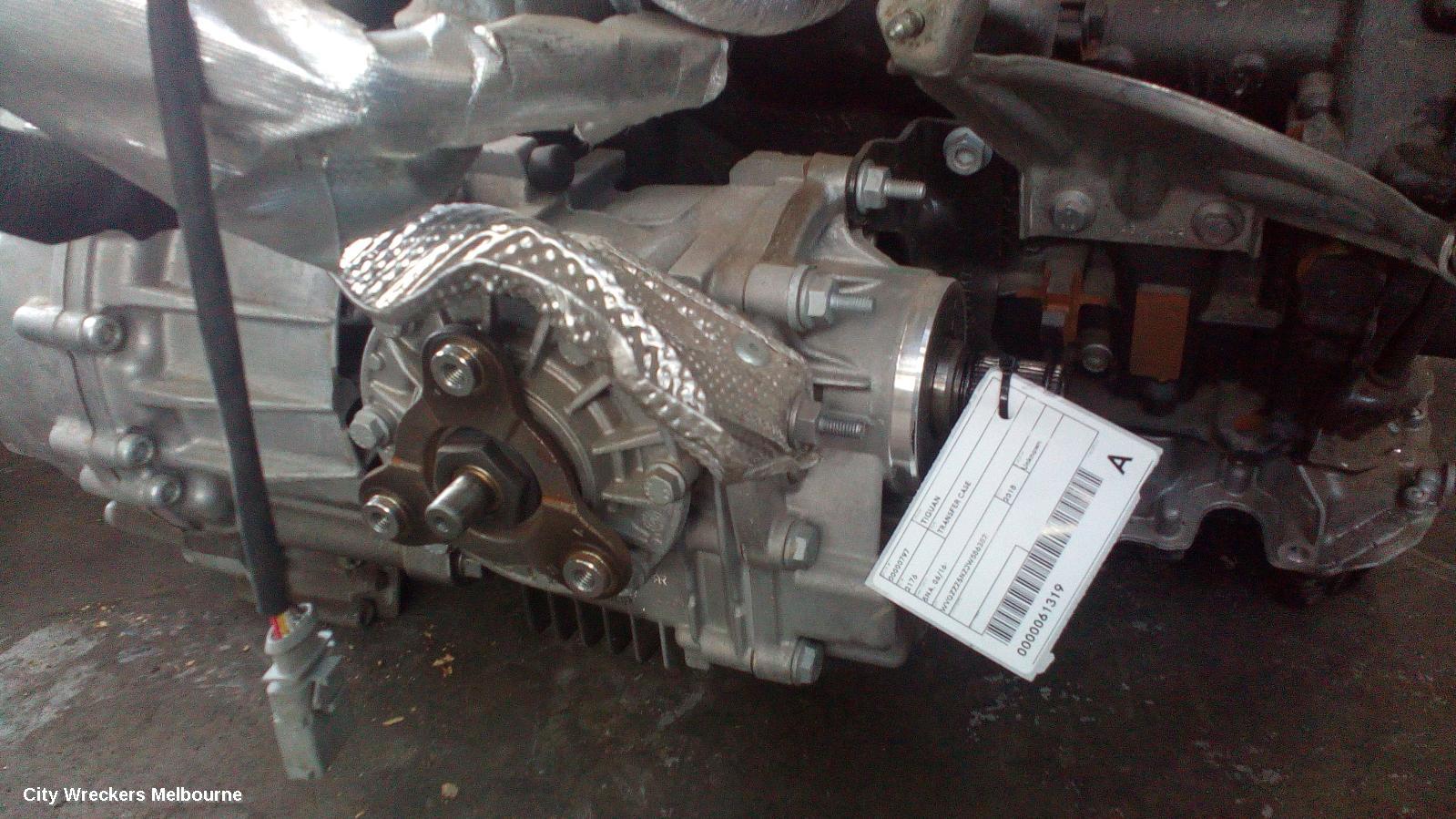 VOLKSWAGEN TIGUAN TRANSFER CASE, AUTO, PETROL, 2.0, DQ500, 7 SPEED, 5NA, 06/2016 ONWARDS