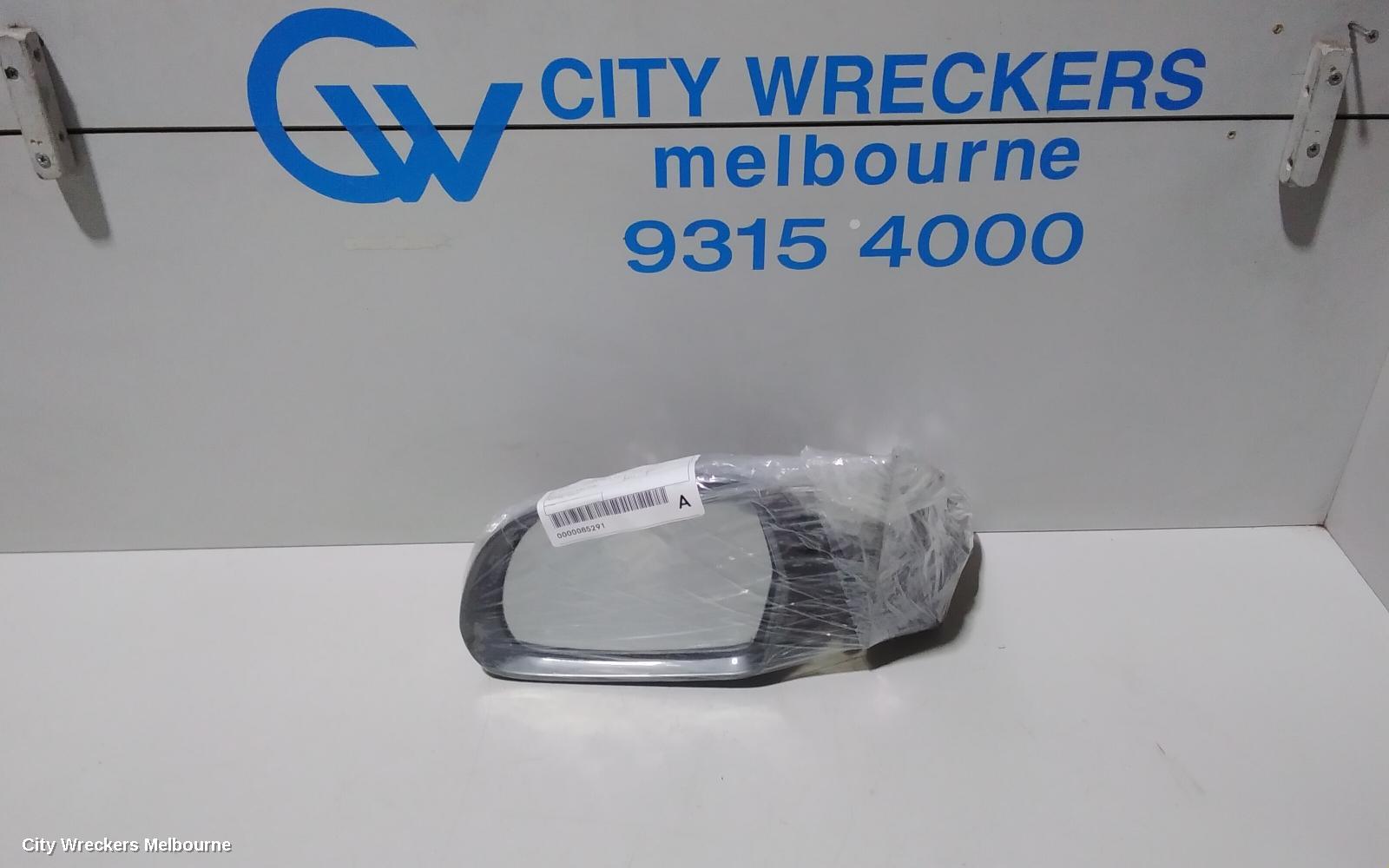 AUDI Q3 LEFT DOOR MIRROR, POWER, NON AUTO FOLD, NON HEATED, NON LANE ASSIST, 8U, 03/2012 - 12/2018