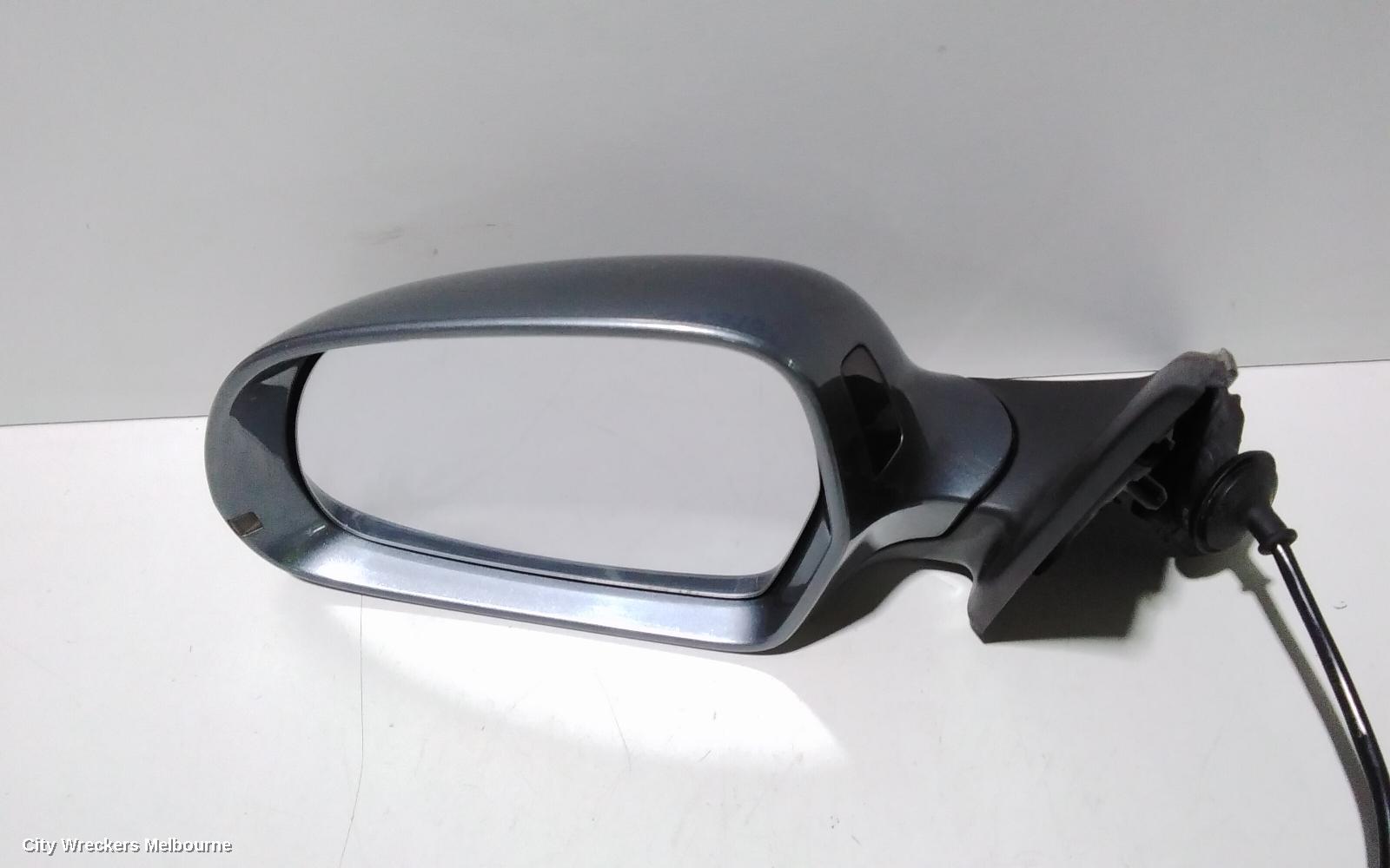 AUDI Q3 LEFT DOOR MIRROR, POWER, NON AUTO FOLD, NON HEATED, NON LANE ASSIST, 8U, 03/2012 - 12/2018