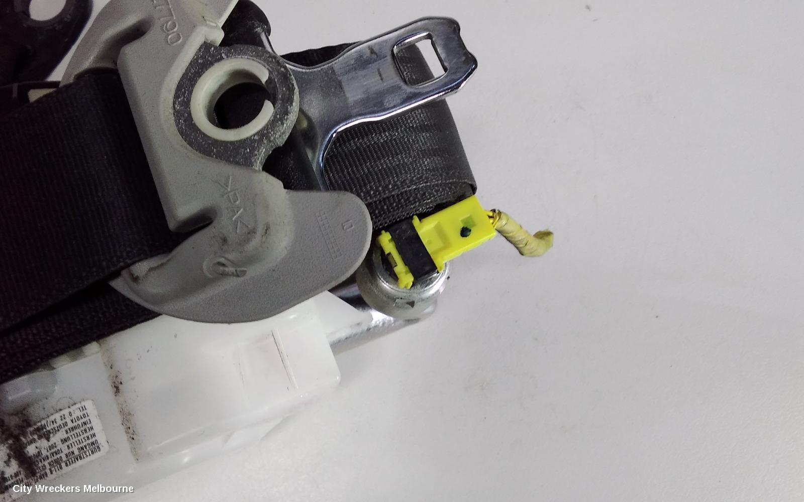 TOYOTA TARAGO SEATBELT/STALK, LH FRONT, SEAT BELT ONLY, ACR50R, 03/2006 - 06/2020
