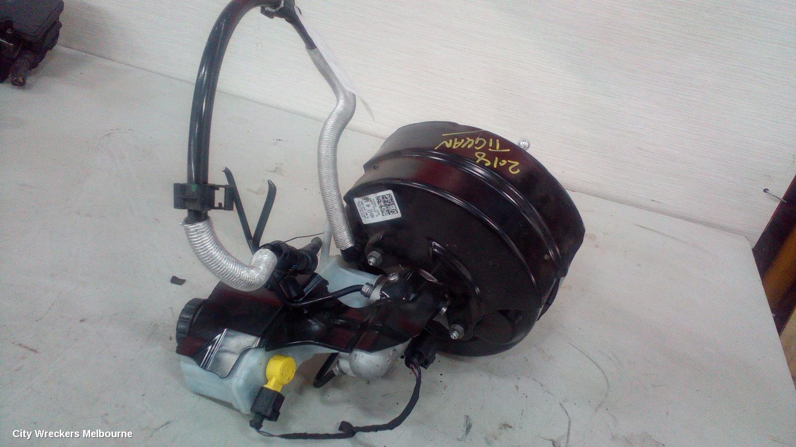 VOLKSWAGEN TIGUAN BRAKE BOOSTER, PETROL, 2.0, TURBO, 5NA, 06/2016 ONWARDS