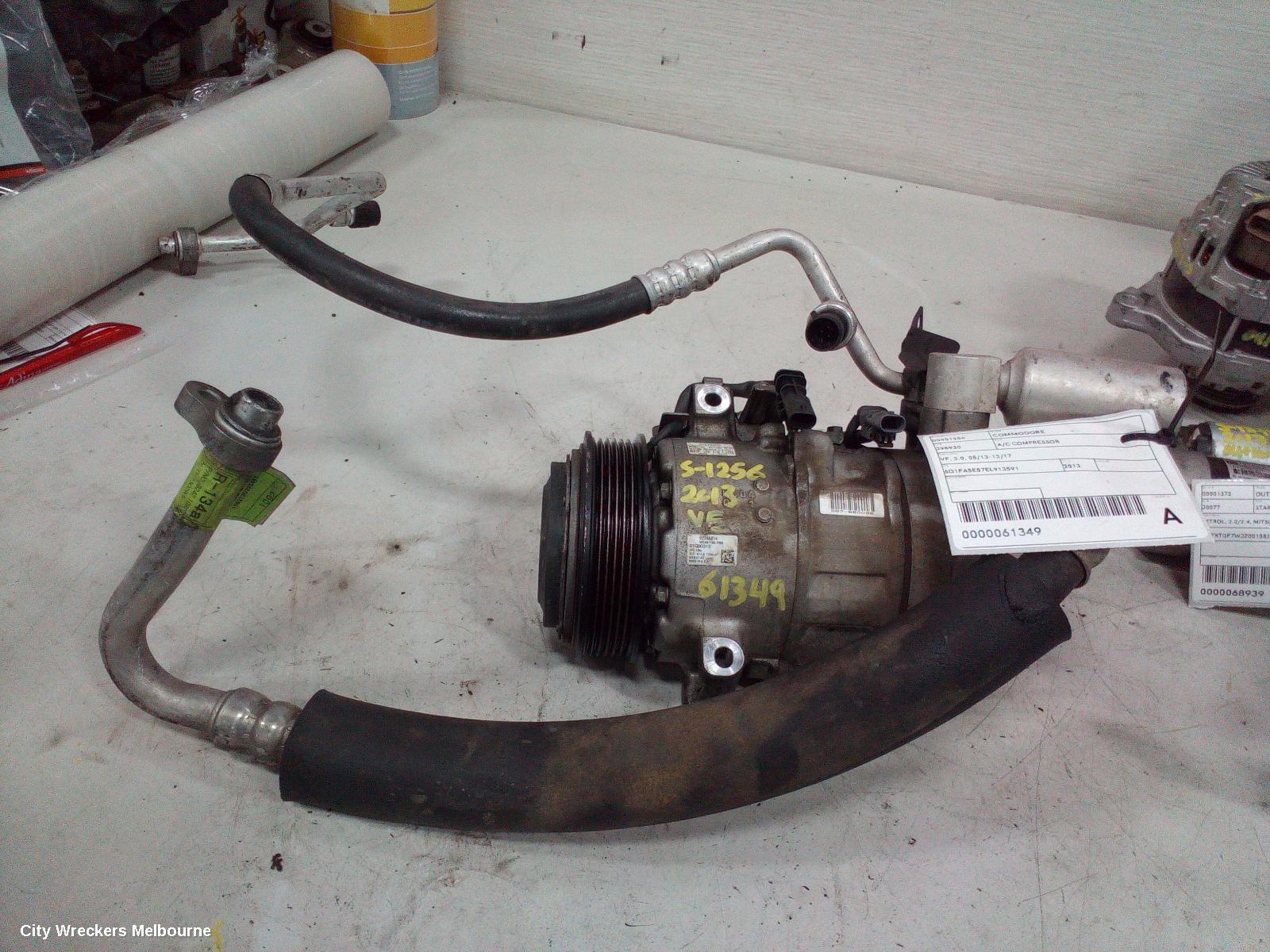 HOLDEN COMMODORE A/C COMPRESSOR, VF, 3.0, 05/2013 - 12/2017