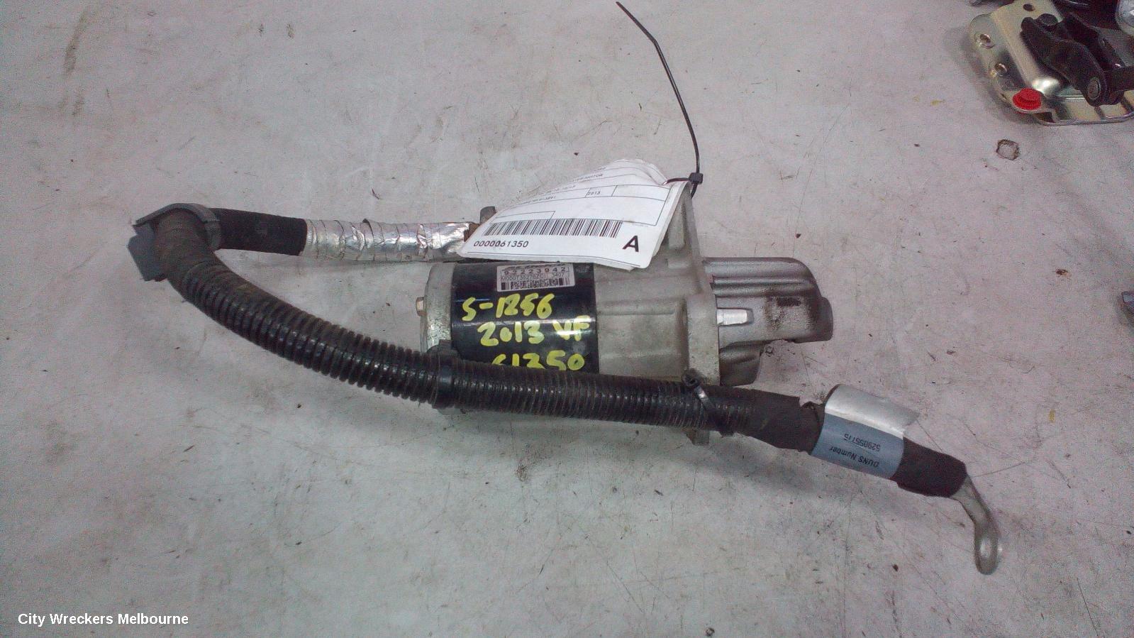 HOLDEN COMMODORE STARTER, 3.0, LFW, VF, 05/2013 - 12/2017